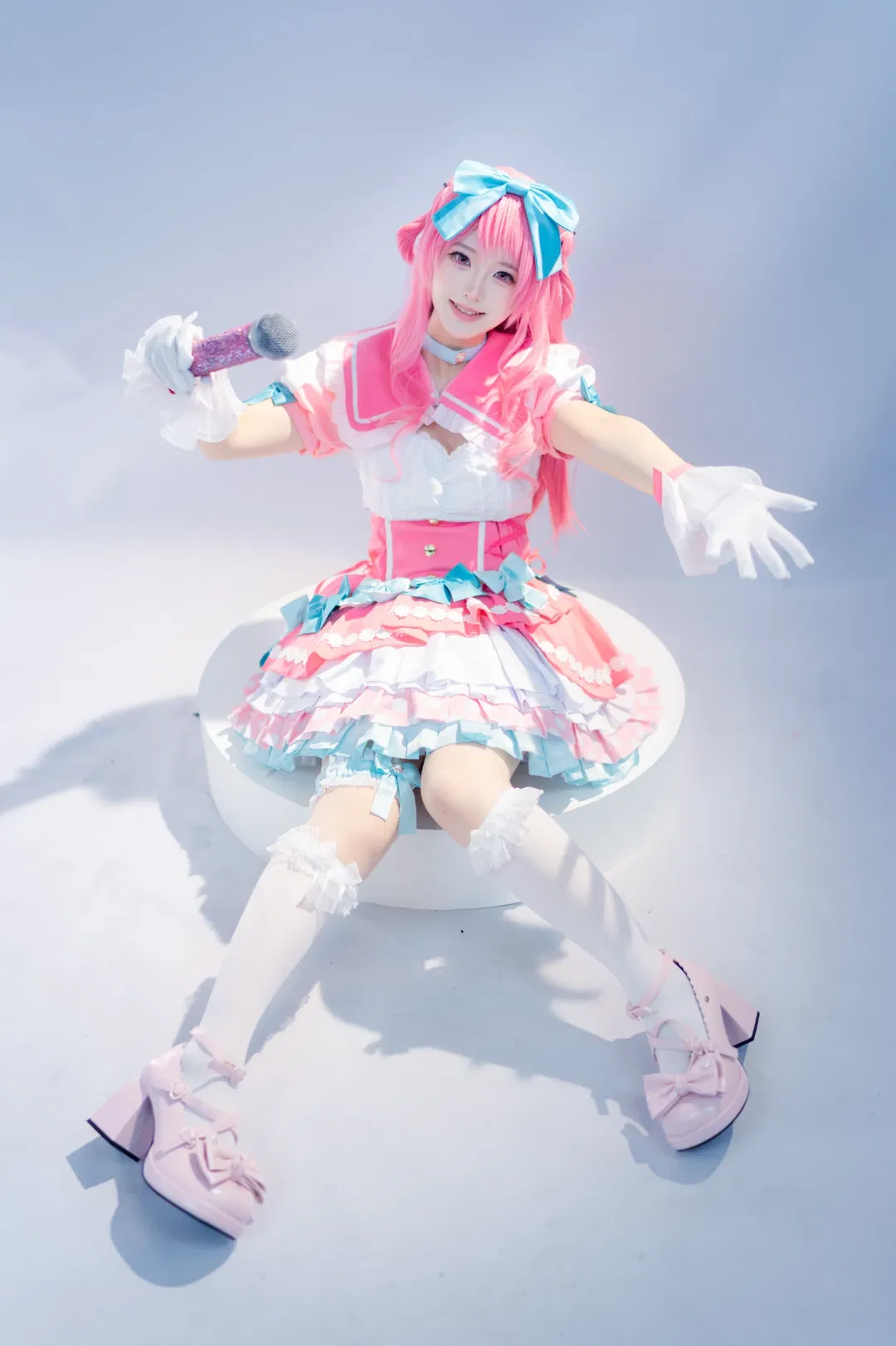 【丸山彩cos】bangdream公式照拍摄中 - 第 8 张