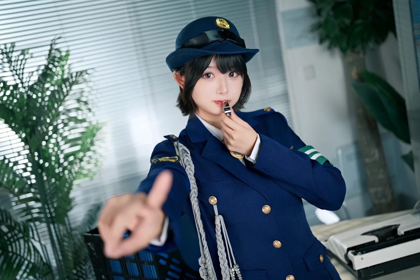 【中野美树cos】铁甲小宝里的童年回忆，制服出勤中 - 第 2 张