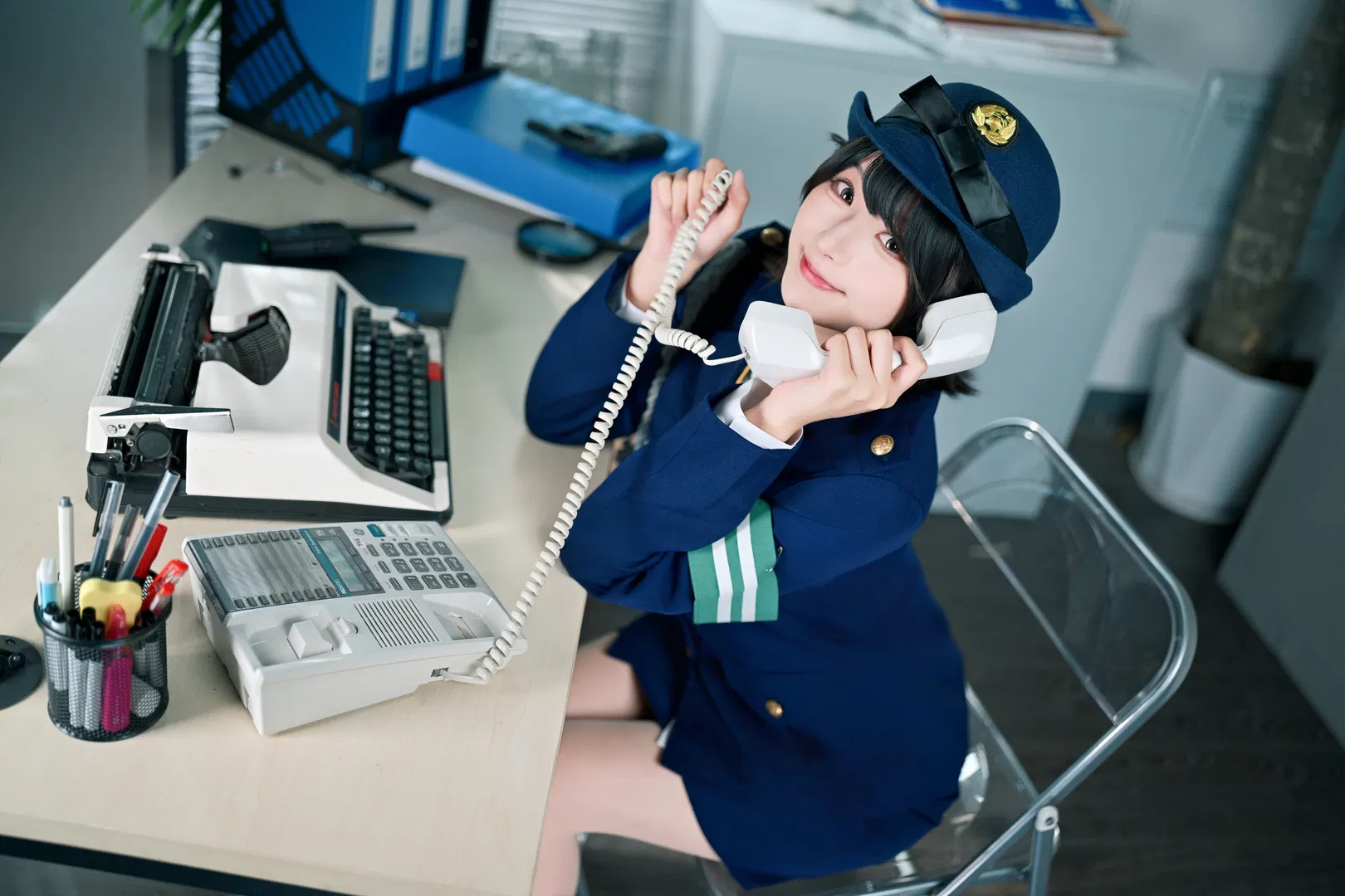 【中野美树cos】铁甲小宝里的童年回忆，制服出勤中 - 第 5 张