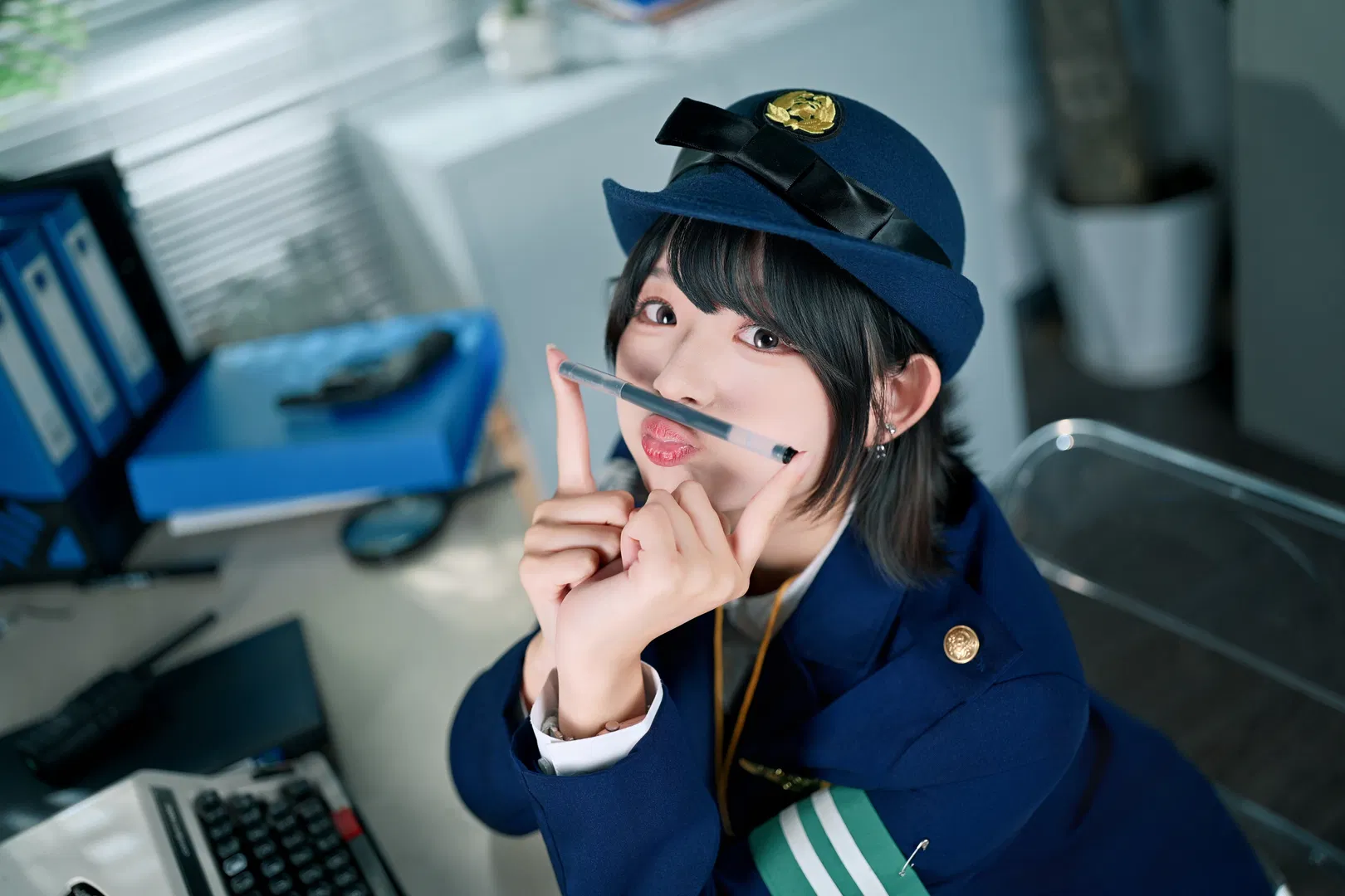 【中野美树cos】铁甲小宝里的童年回忆，制服出勤中 - 第 6 张