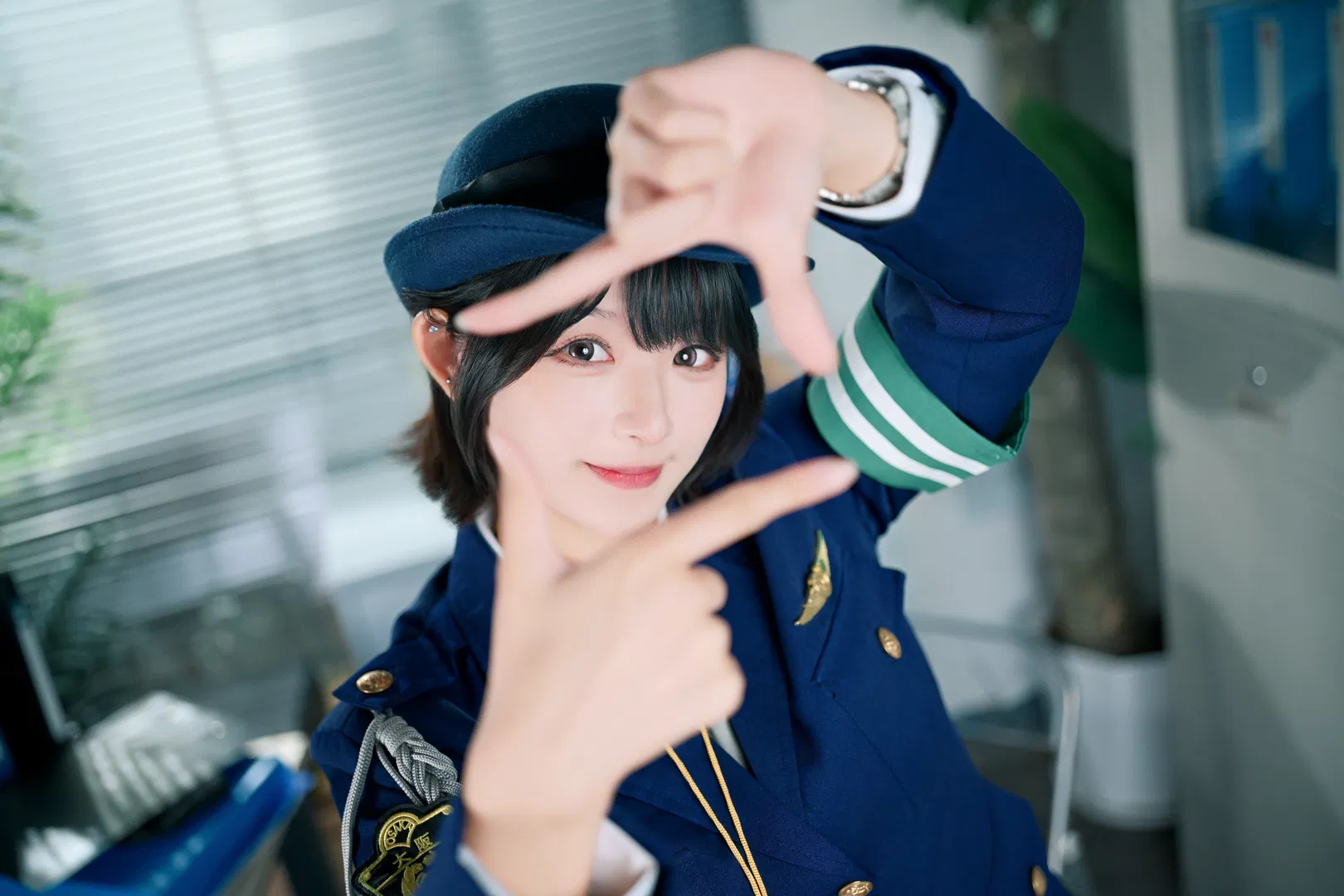 【中野美树cos】铁甲小宝里的童年回忆，制服出勤中 - 第 8 张