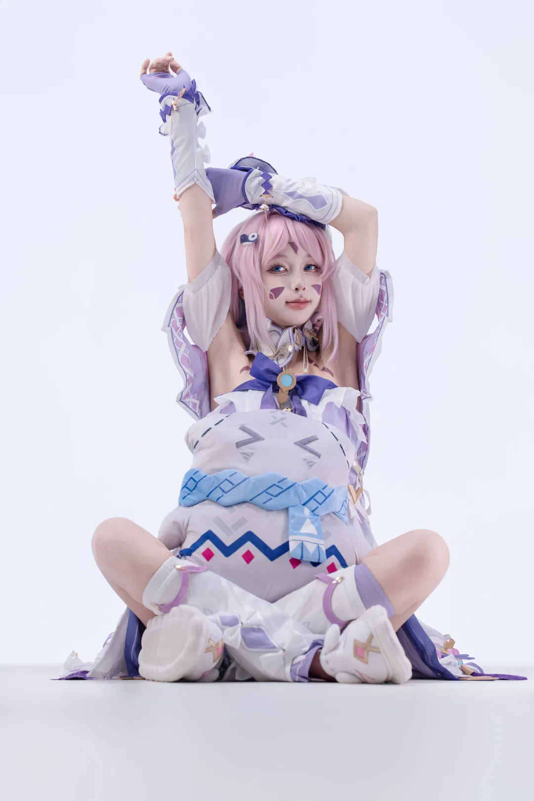 【茜特菈莉cos】原神星与烟帷的夜语，慵懒氛围感拉满 - 第 3 张