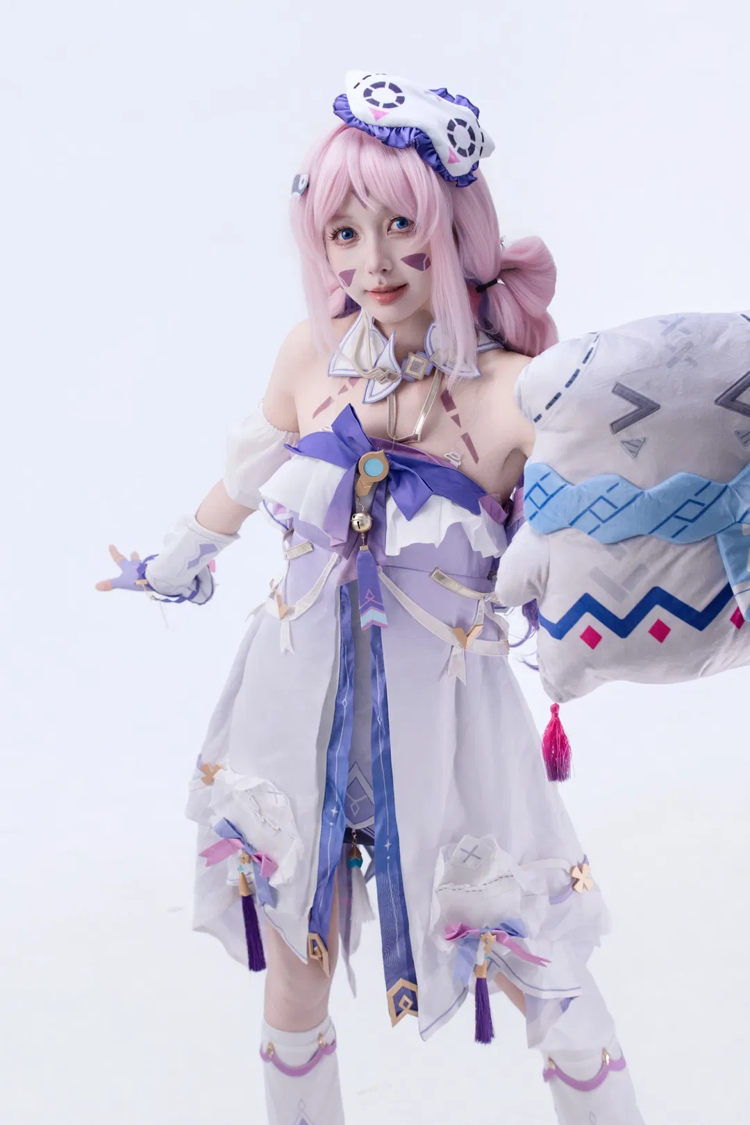【茜特菈莉cos】原神星与烟帷的夜语，慵懒氛围感拉满 - 第 8 张