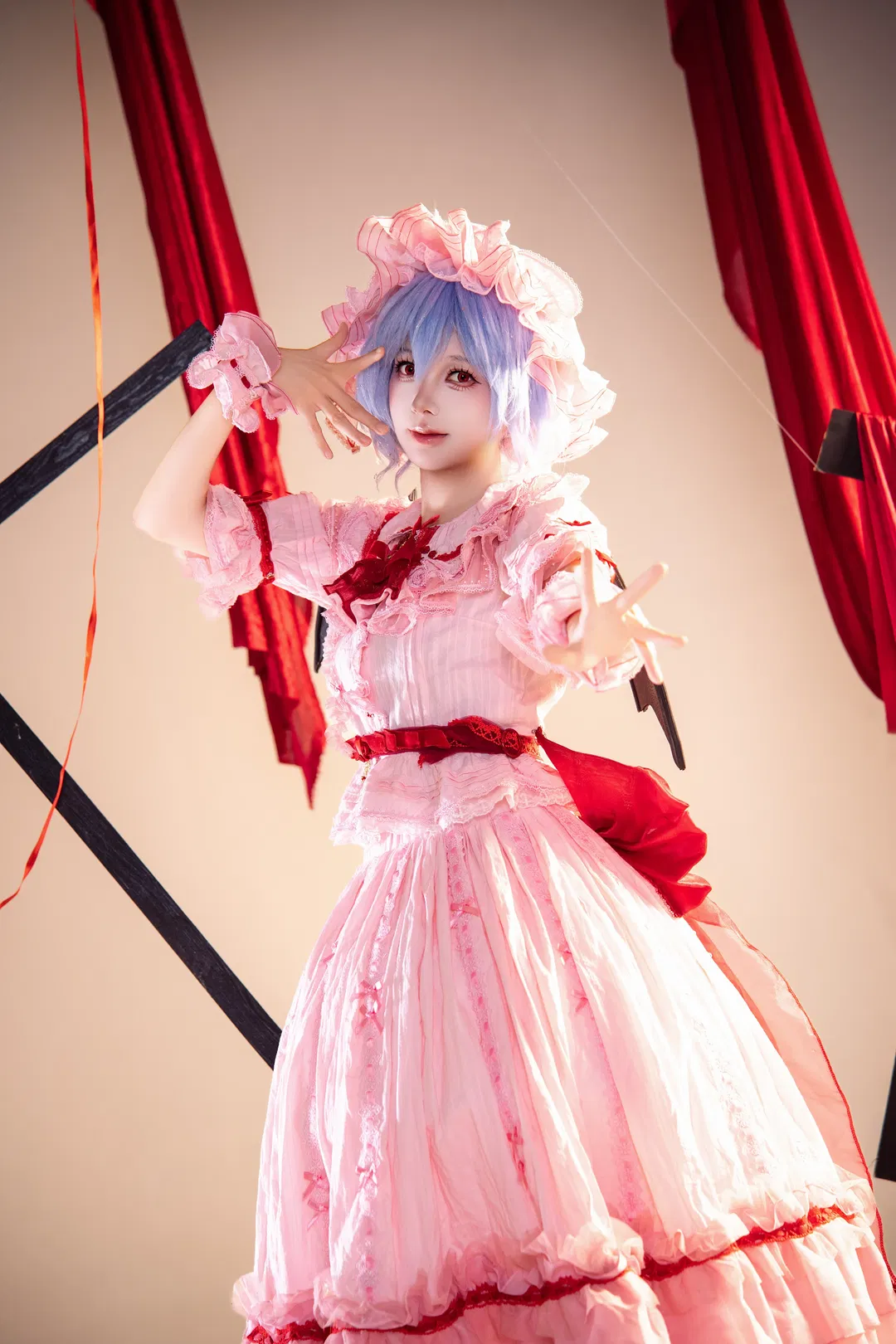 【蕾米莉亞cos】東方紅魔鄉 吸血鬼大小姐的哥特美學 - 第 1 張