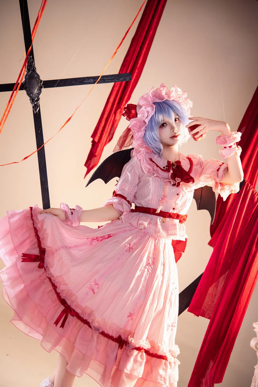 【蕾米莉亞cos】東方紅魔鄉 吸血鬼大小姐的哥特美學 - 第 3 張