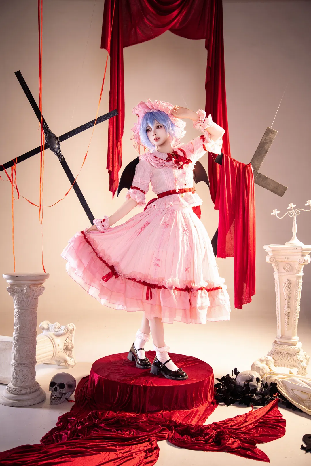 【蕾米莉亞cos】東方紅魔鄉 吸血鬼大小姐的哥特美學 - 第 4 張