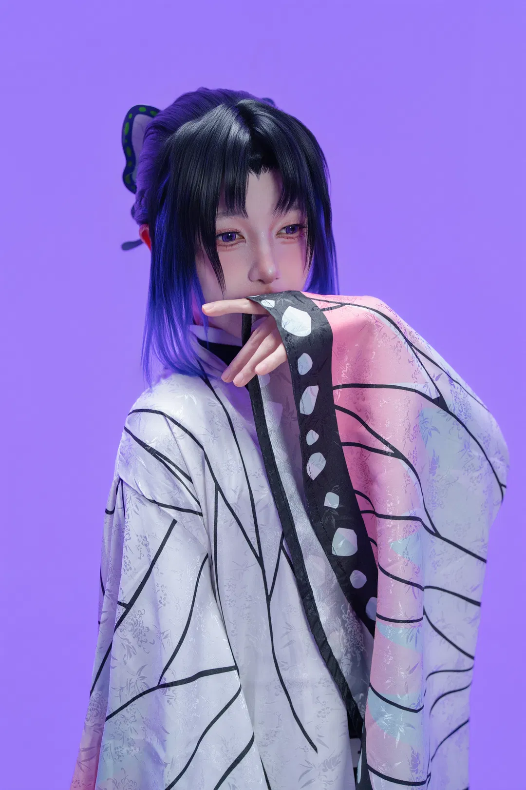 【蝴蝶忍cos】和風羽織與蝴蝶的化學反應 - 第 1 張