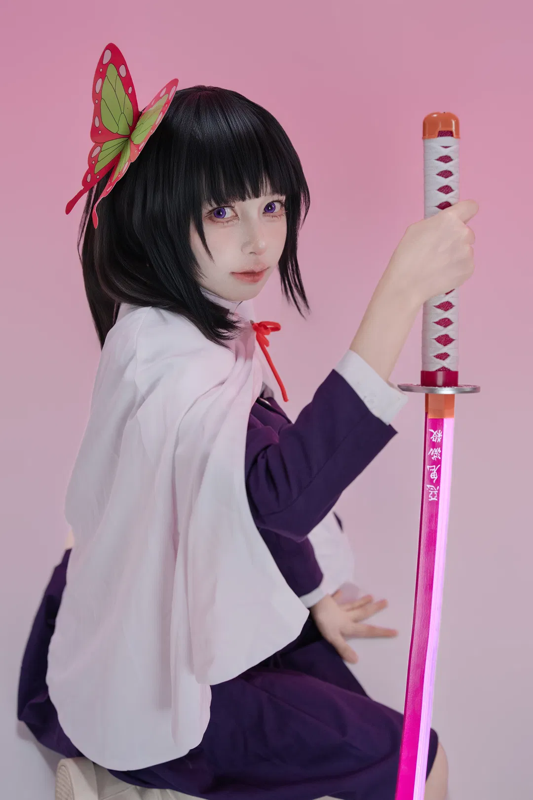 【慄花落香奈乎cos】鬼滅之刃慄花落香奈乎的刀光與蝶影 - 第 6 張