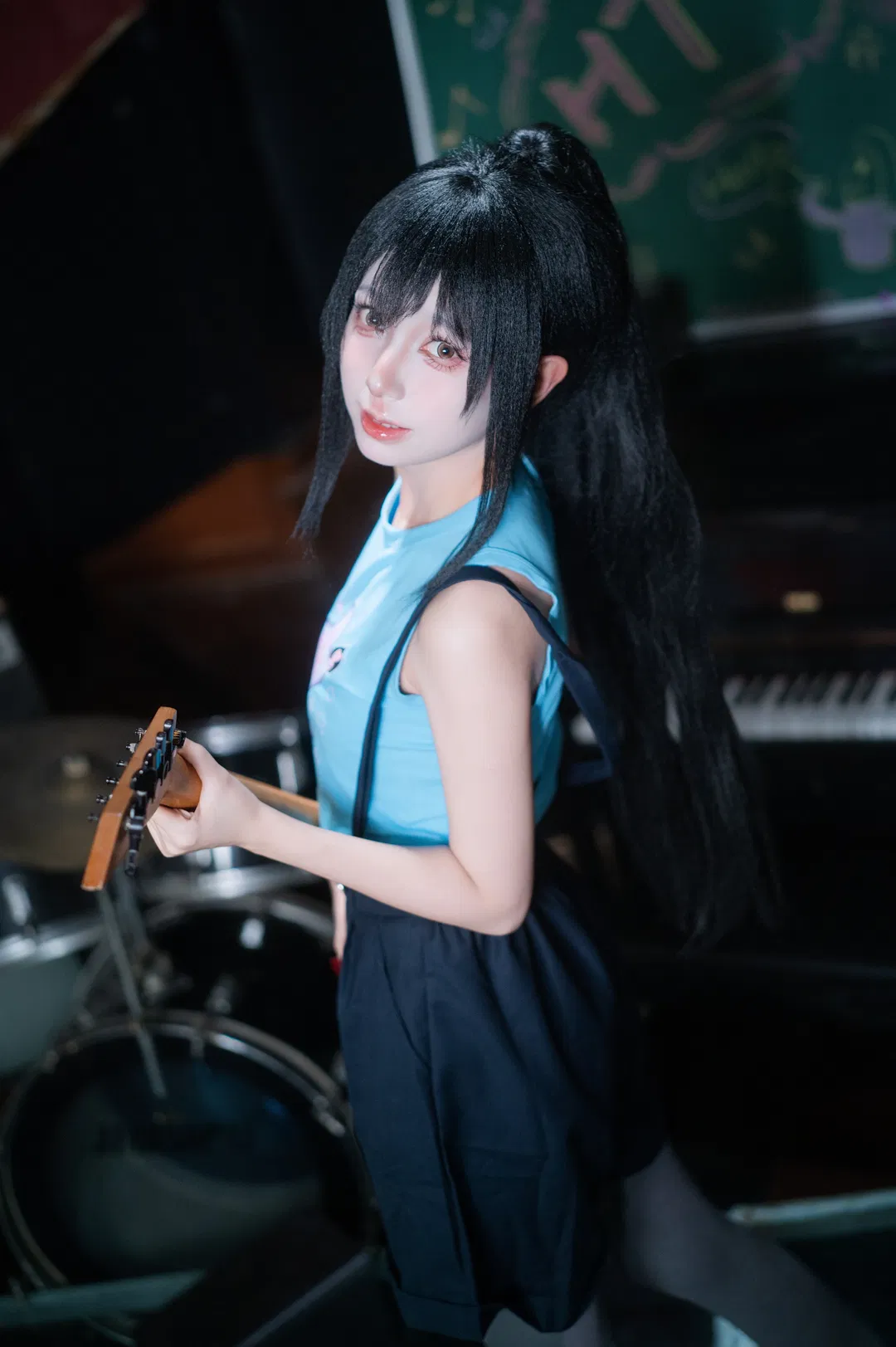 【中野梓cos】輕音少女放學後的音樂教室穿搭記錄 - 第 5 張