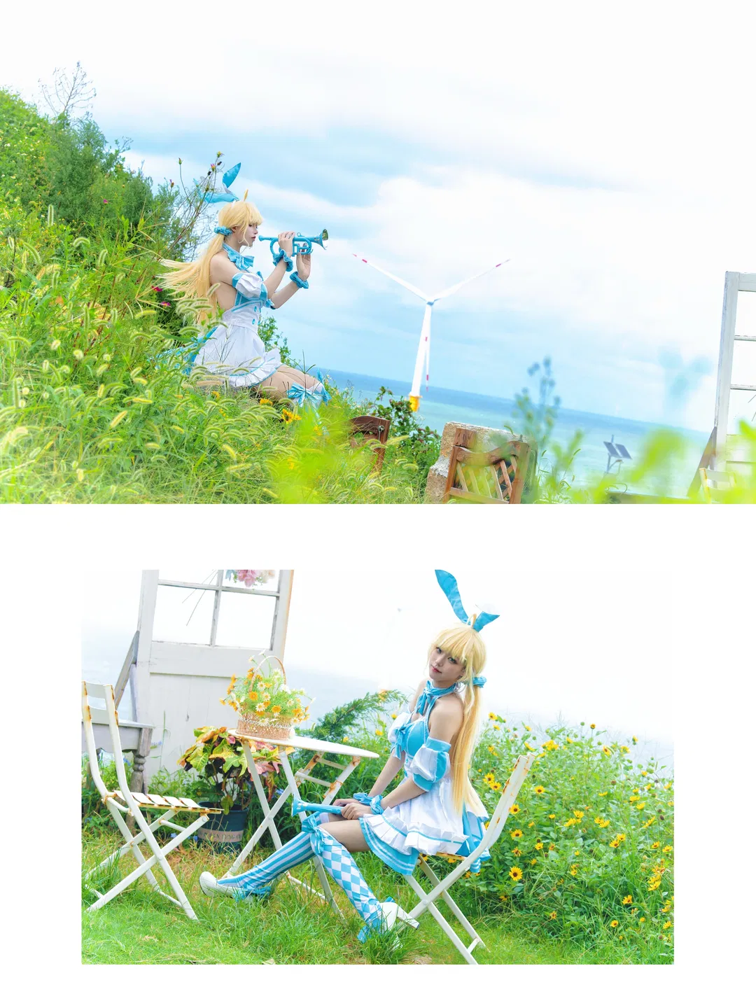 【阿尔托莉雅·卡斯特cos】FGO海边的夏日兔子 - 第 6 张