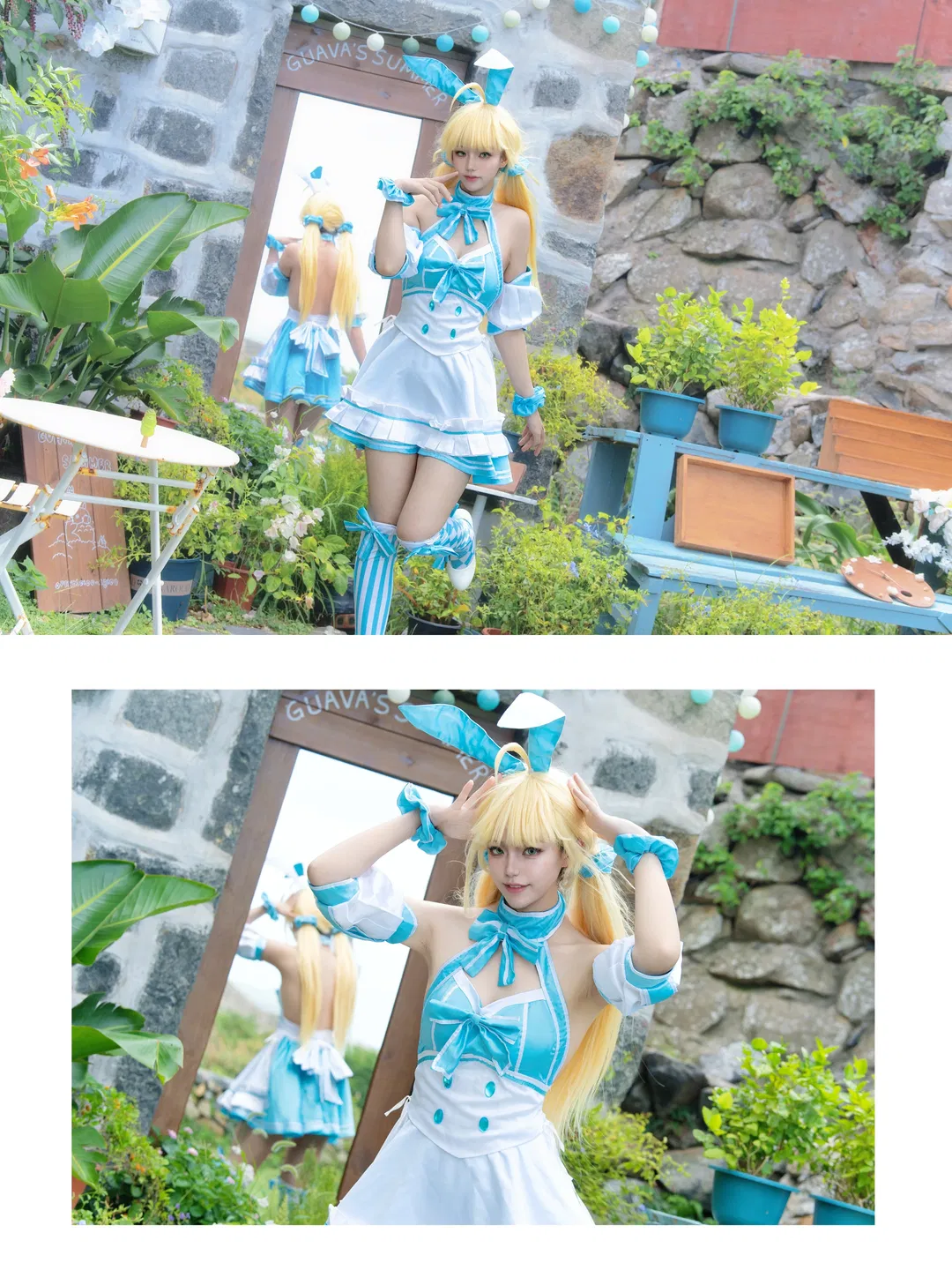 【阿尔托莉雅·卡斯特cos】FGO海边的夏日兔子 - 第 7 张