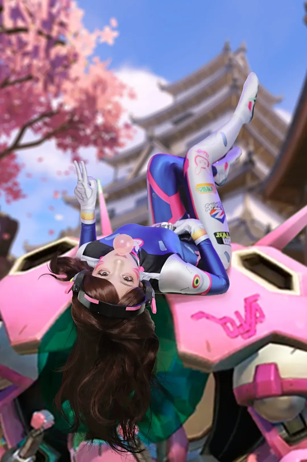 【D.VA cos】守望先锋的樱花机甲少女 - 第 1 张