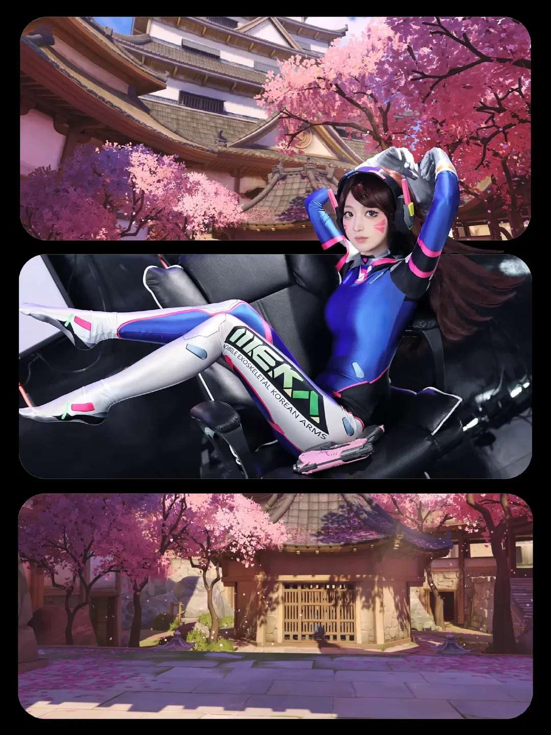 【D.VA cos】守望先锋的樱花机甲少女 - 第 3 张