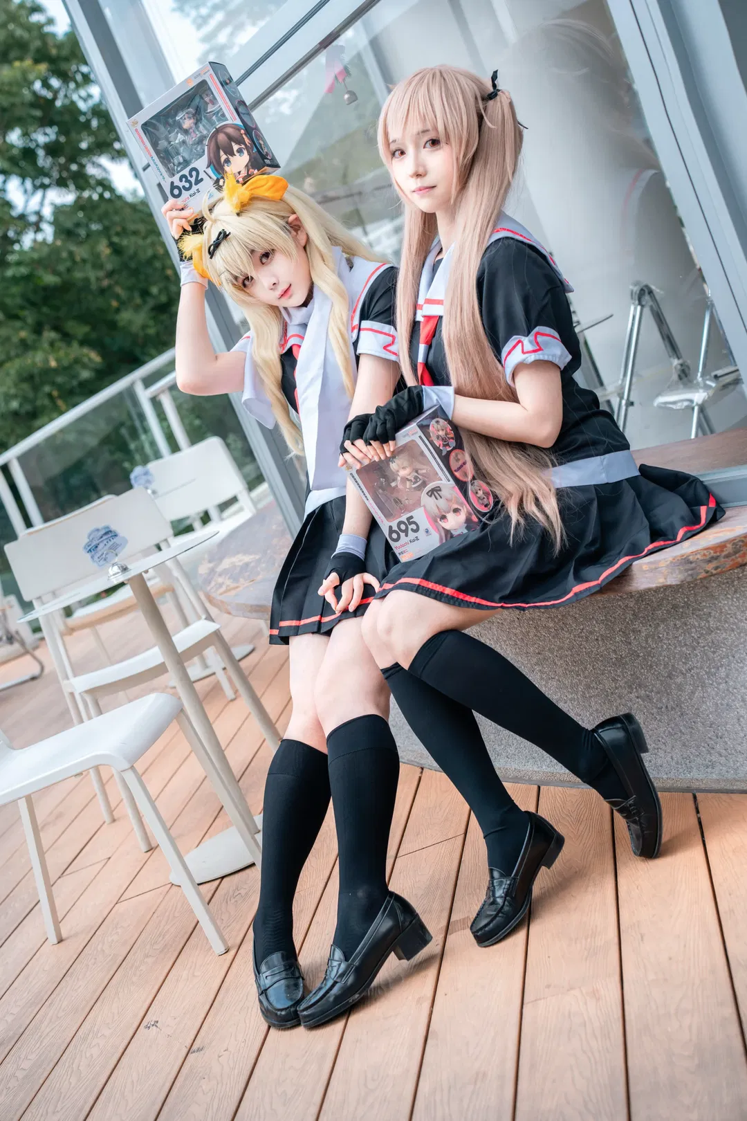 【夕村雨cos】艦隊Collection的露臺日常合影 - 第 1 張