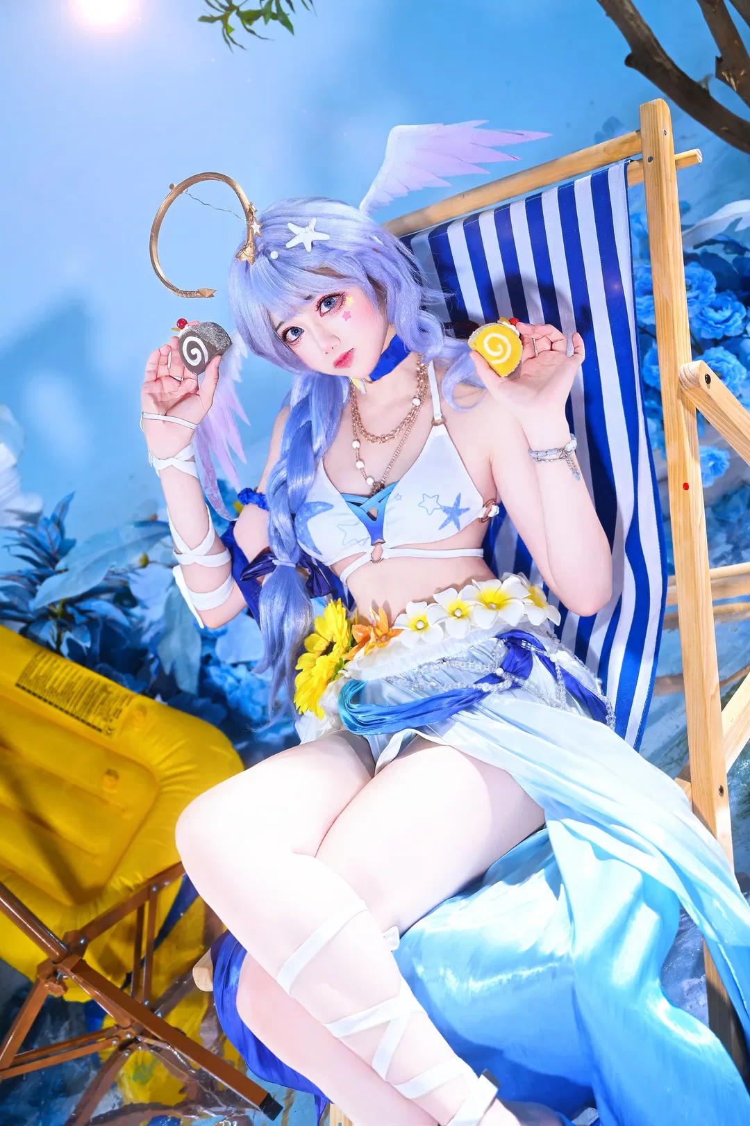 【知更鸟cos】崩坏星穹铁道夏日晴歌拍摄分享 - 第 1 张