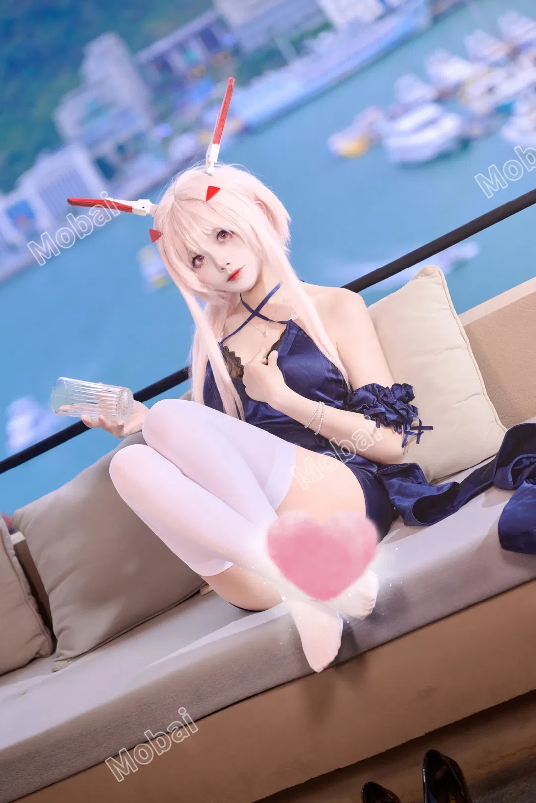 【綾波cos】碧藍航線生賀：派對結束後，和指揮官一起加油吧 - 第 1 張