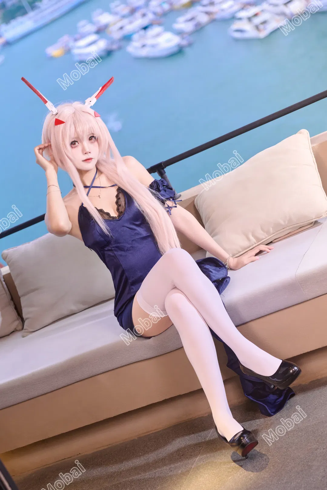 【綾波cos】碧藍航線生賀：派對結束後，和指揮官一起加油吧 - 第 3 張