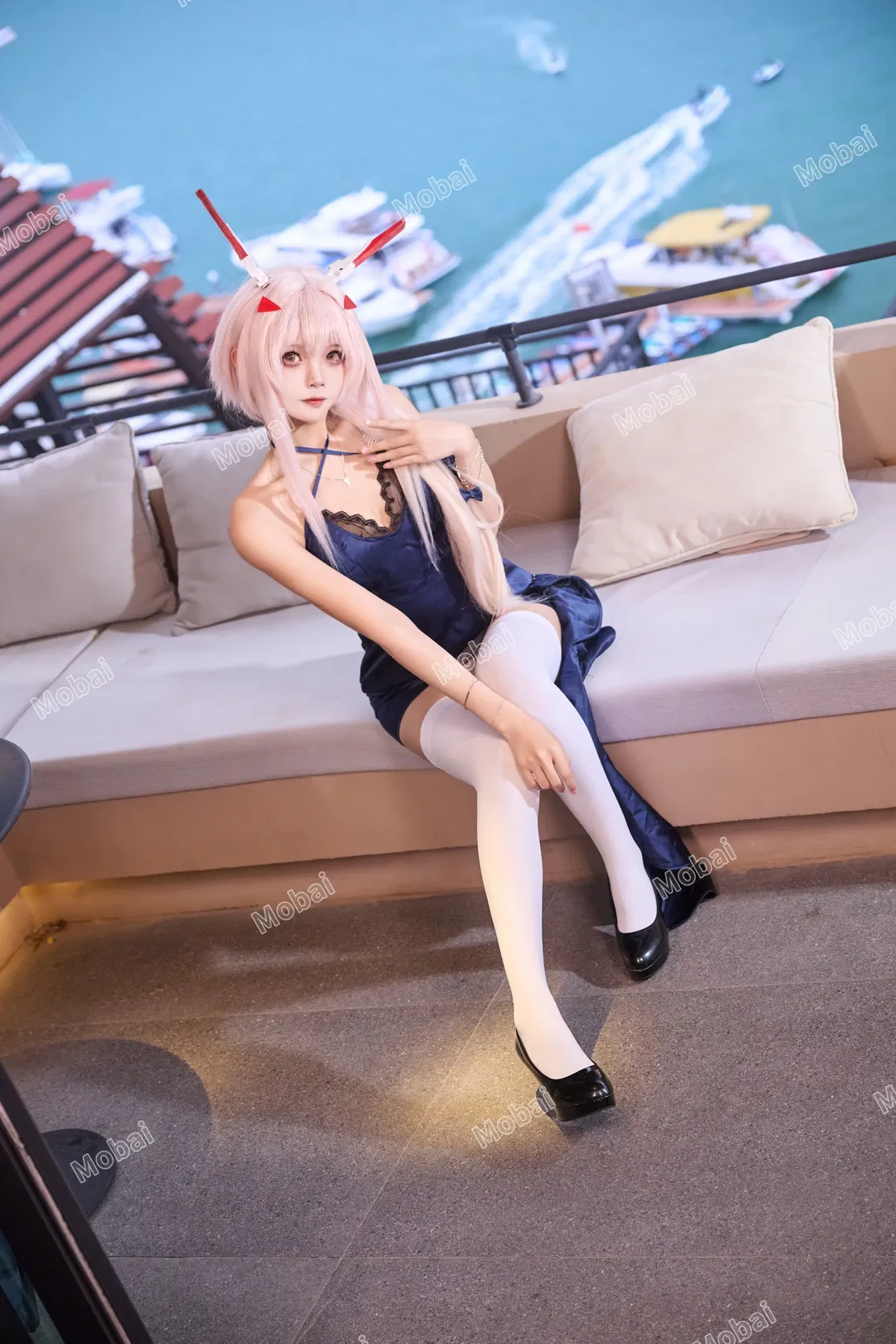 【綾波cos】碧藍航線生賀：派對結束後，和指揮官一起加油吧 - 第 4 張