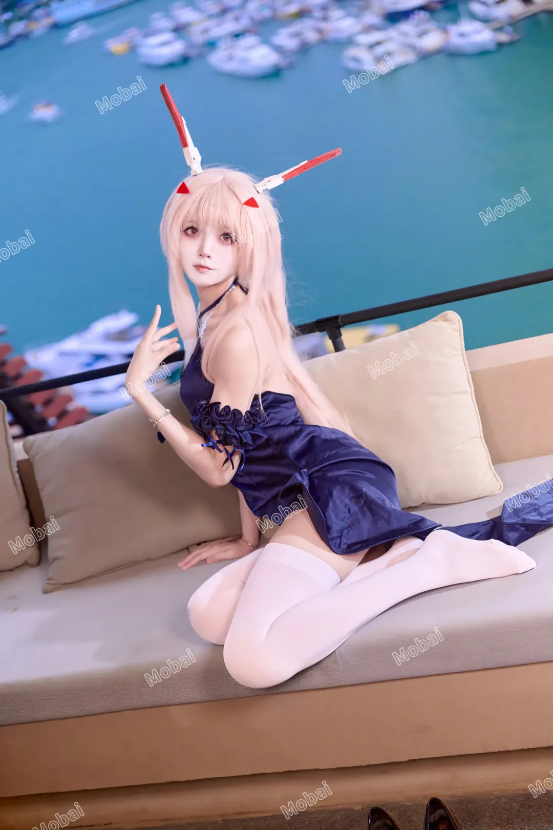 【綾波cos】碧藍航線生賀：派對結束後，和指揮官一起加油吧 - 第 6 張