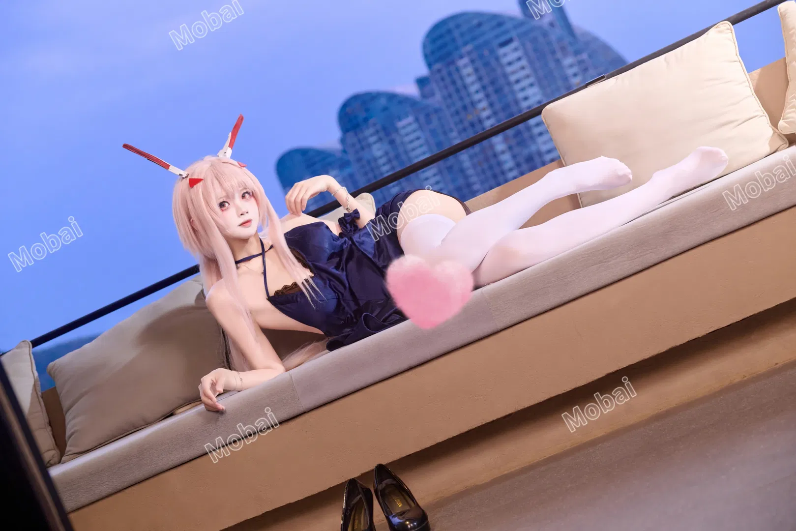 【綾波cos】碧藍航線生賀：派對結束後，和指揮官一起加油吧 - 第 7 張