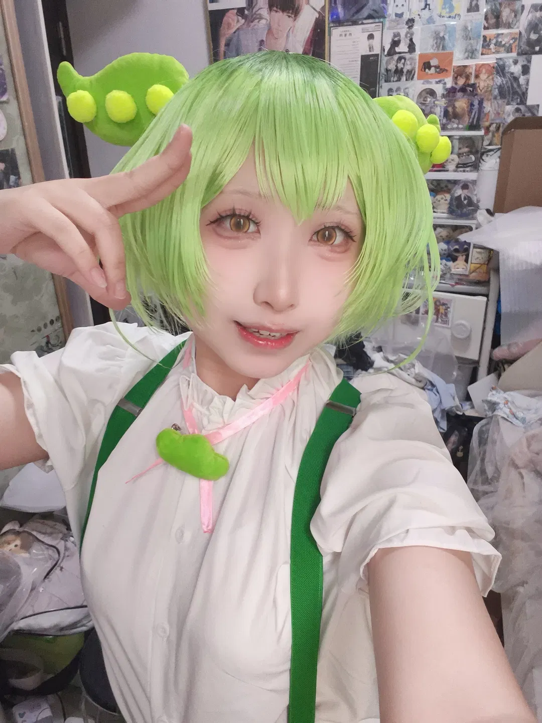 【俊達萌cos】東北俊子毛豆精造型裝扮記錄 - 第 1 張