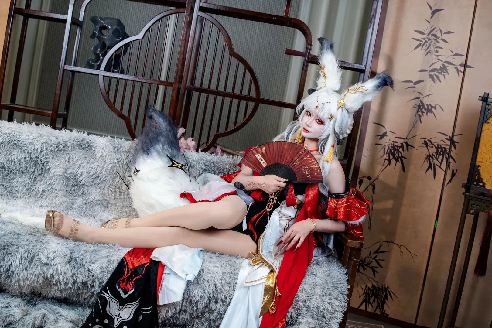 【心月狐cos】鸣潮狐妖的月下魅惑