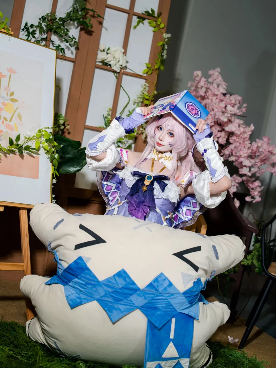 【茜特菈莉cos】原神超级可爱的睡衣奶奶 - 第 1 张