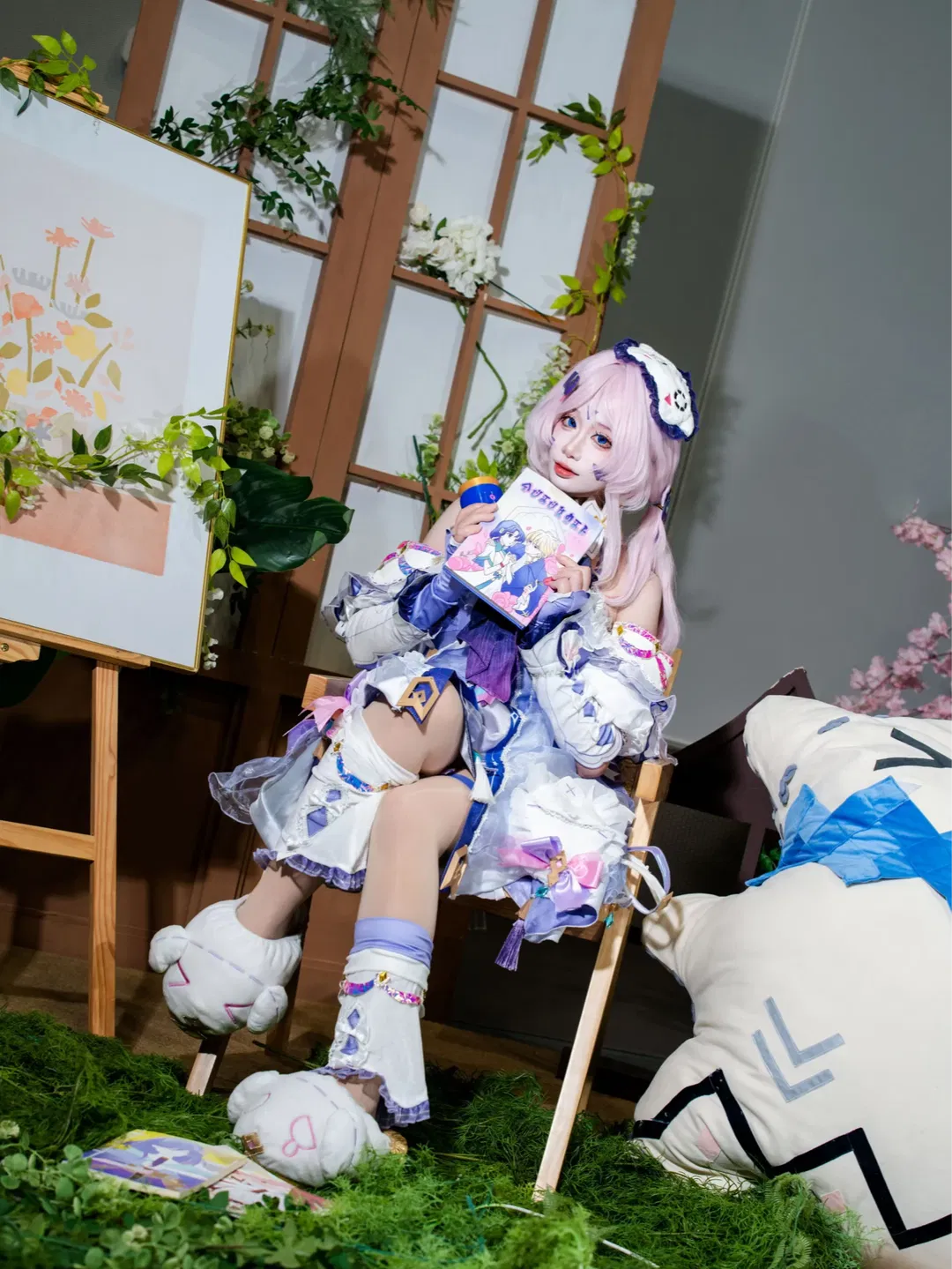 【茜特菈莉cos】原神超级可爱的睡衣奶奶