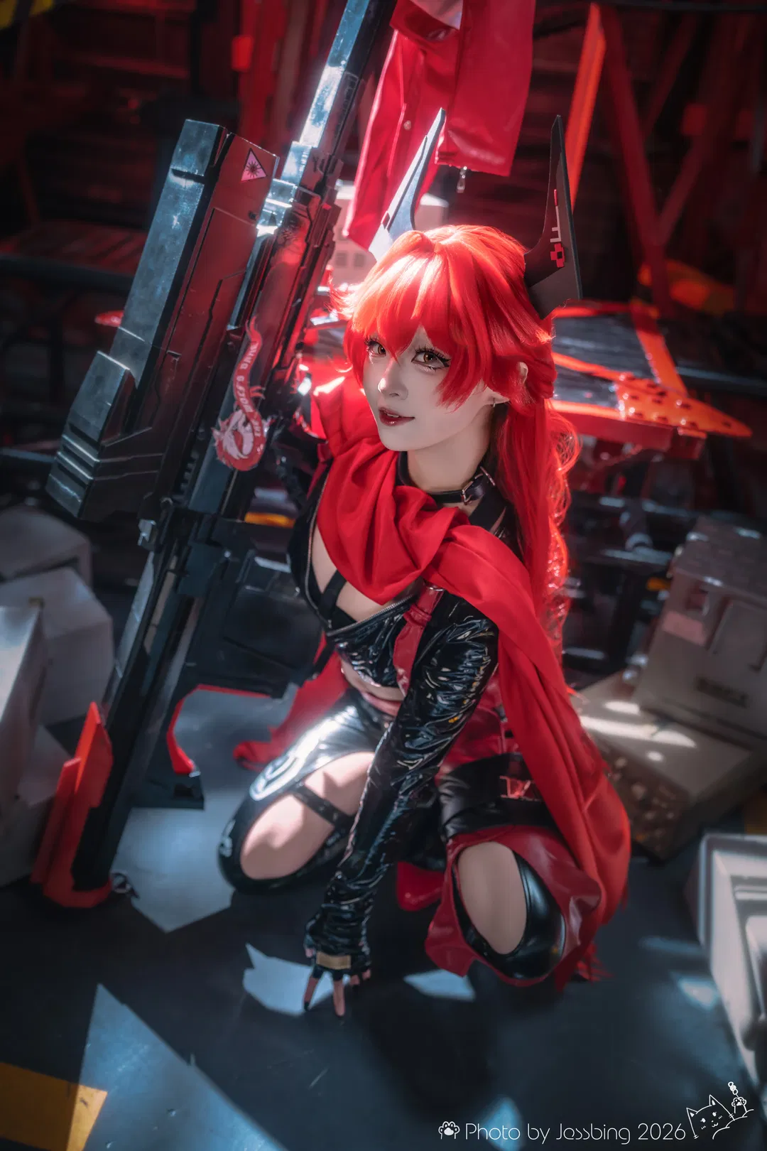 【小紅帽cos】勝利女神重火力裝備展示 - 第 2 張