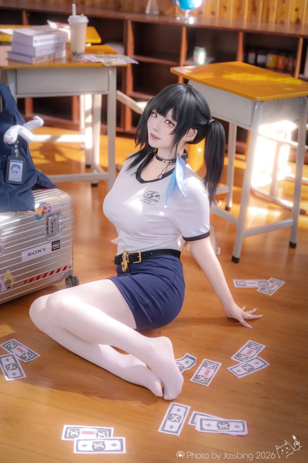 【索拉cos】胜利女神教室场景的午后光影 - 第 2 张