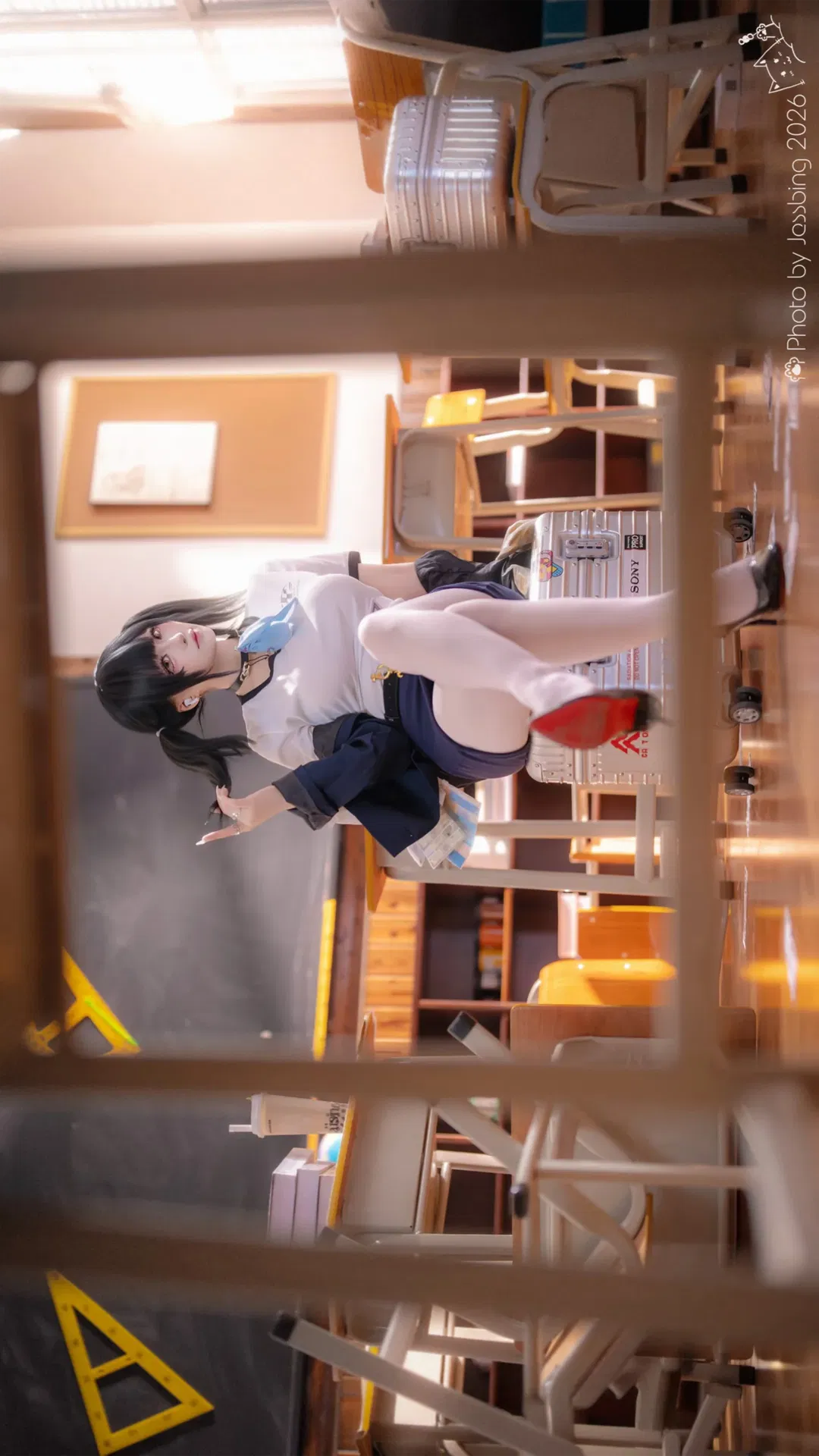 【索拉cos】胜利女神教室场景的午后光影 - 第 6 张