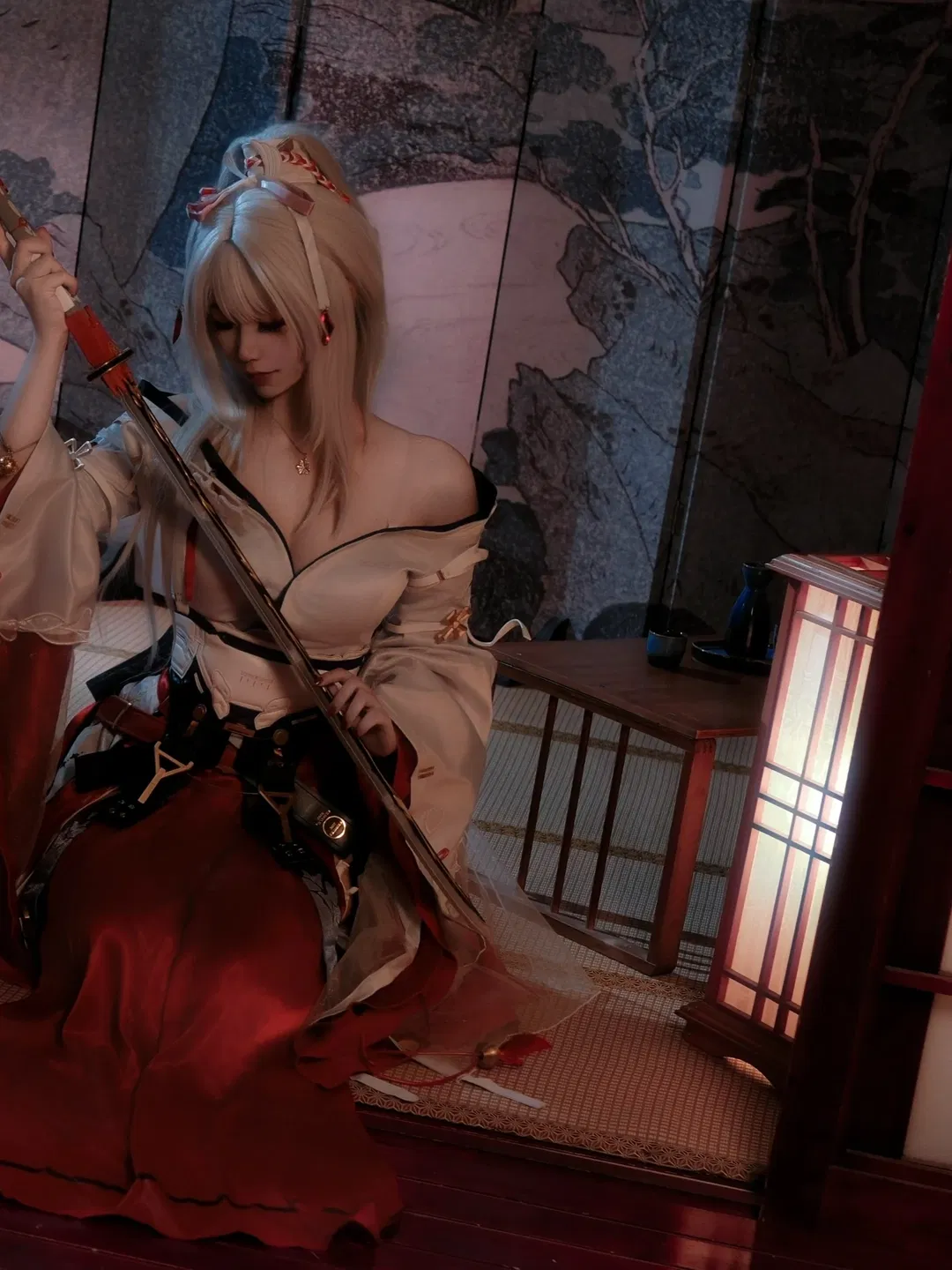 【绯雪cos】鸣潮和风少女的剑影与静谧 - 第 3 张