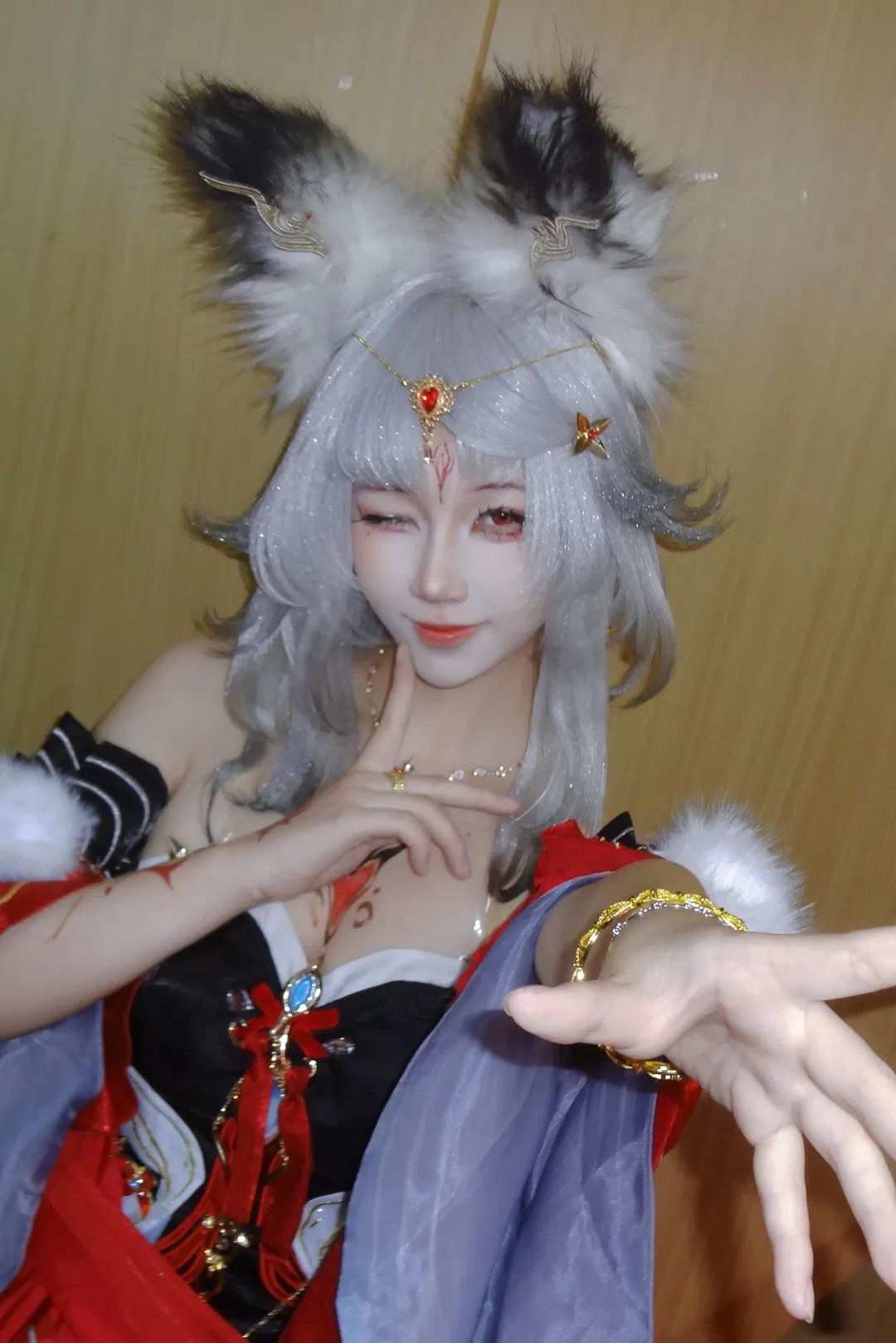 【心月狐cos】鸣潮心月狐狐耳造型细节分享 - 第 1 张