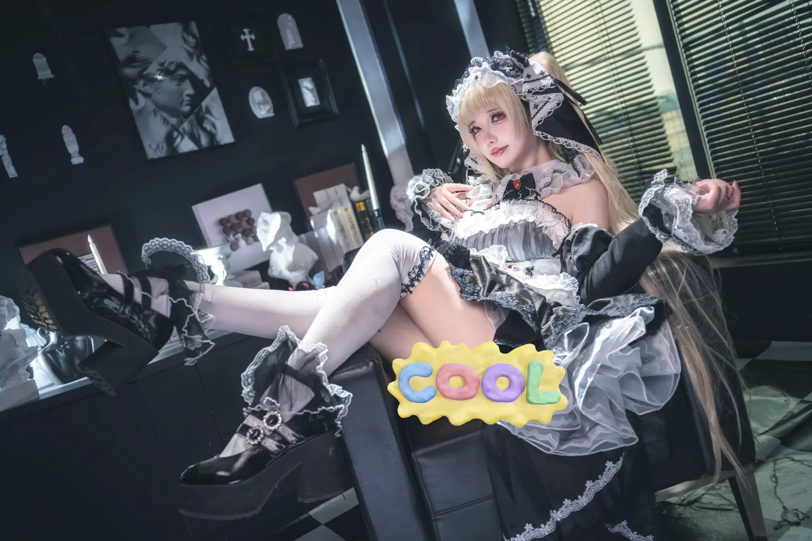 【可畏cos】碧蓝航线女仆正片拍摄记录 - 第 4 张