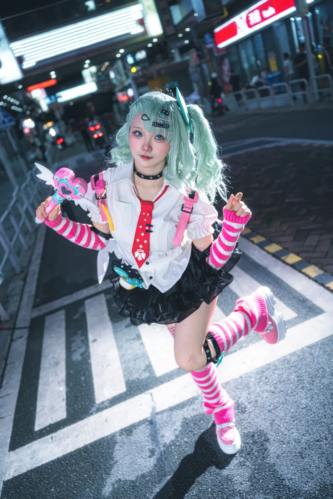 【千夏cos】絕區零夜色街頭的正片拍攝記錄 - 第 1 張