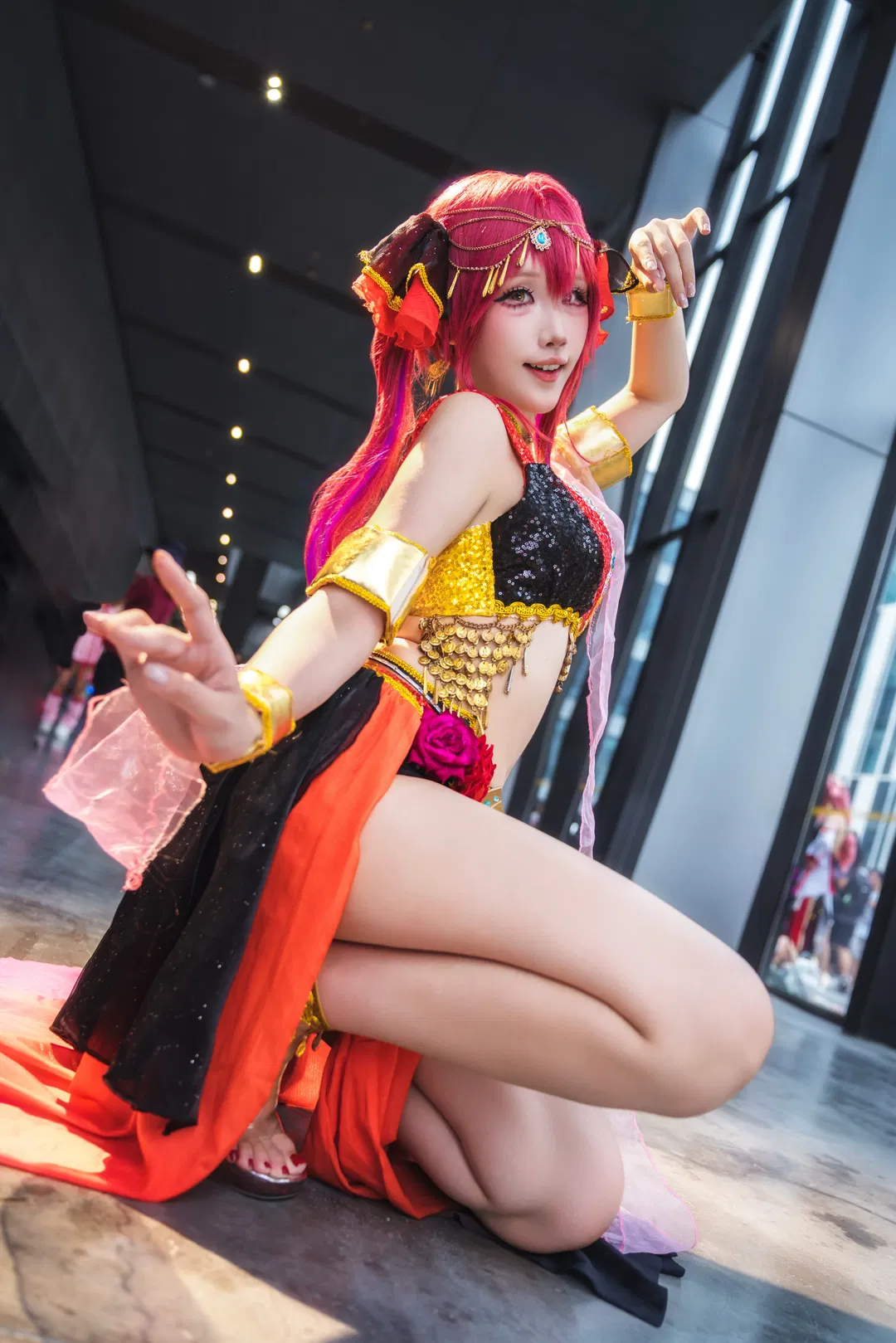 【宝钟玛琳cos】异域风情满满的舞娘造型 - 第 3 张