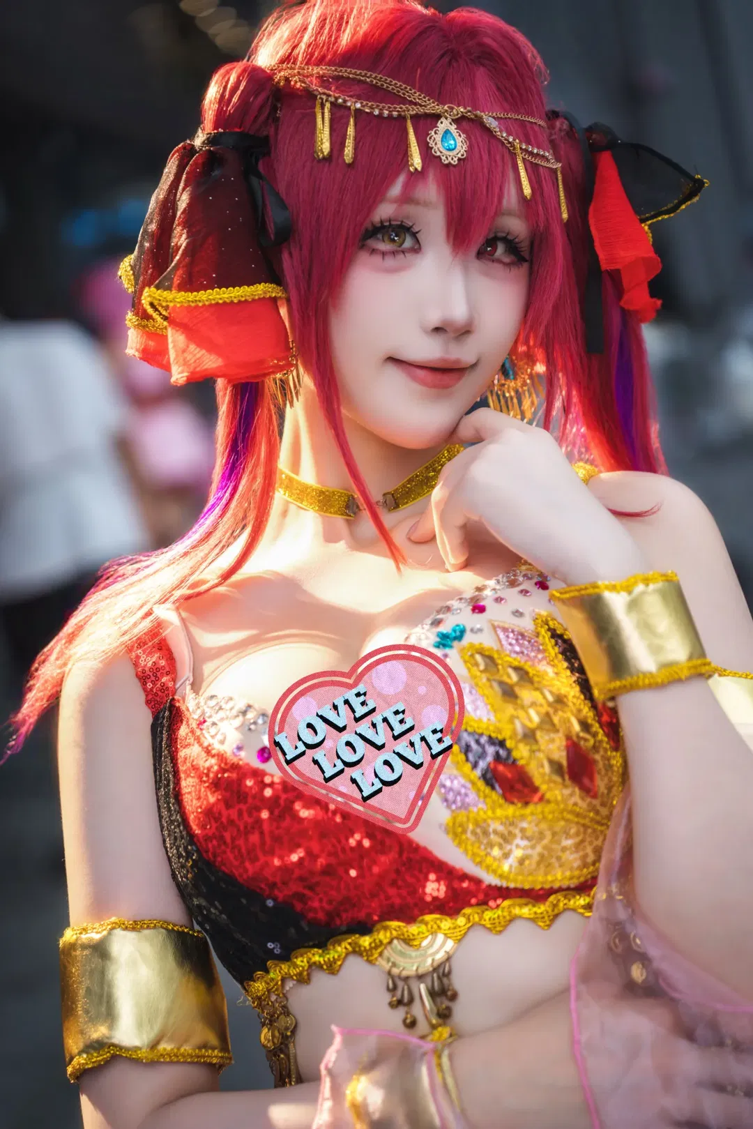 【宝钟玛琳cos】异域风情满满的舞娘造型 - 第 4 张