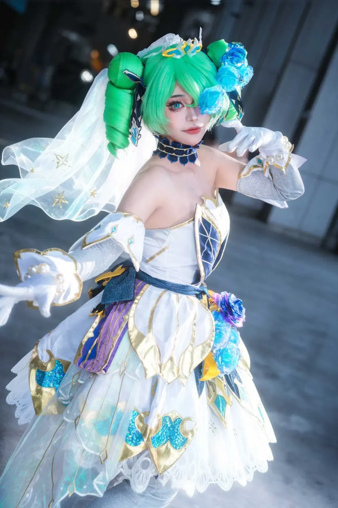 【至臻格温cos】漫展场照记录，捕捉绝美瞬间 - 第 3 张