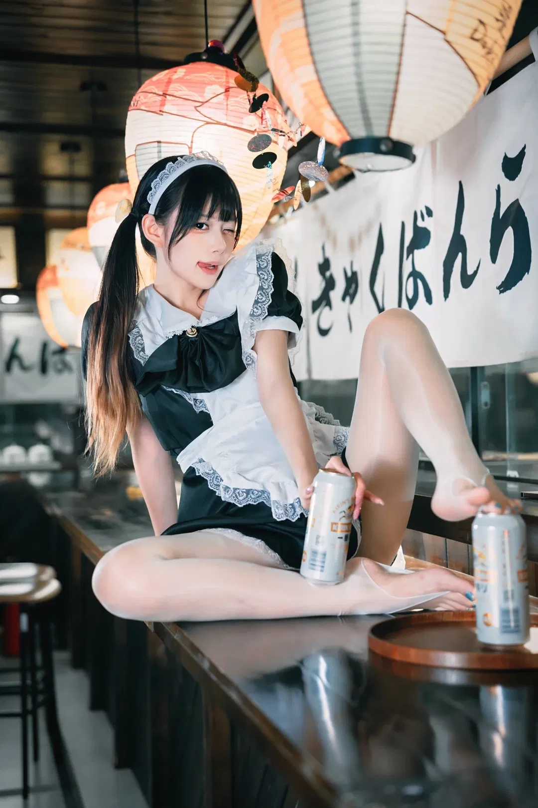 日式居酒屋裡的女僕裝，氛圍感拉滿 - 第 2 張