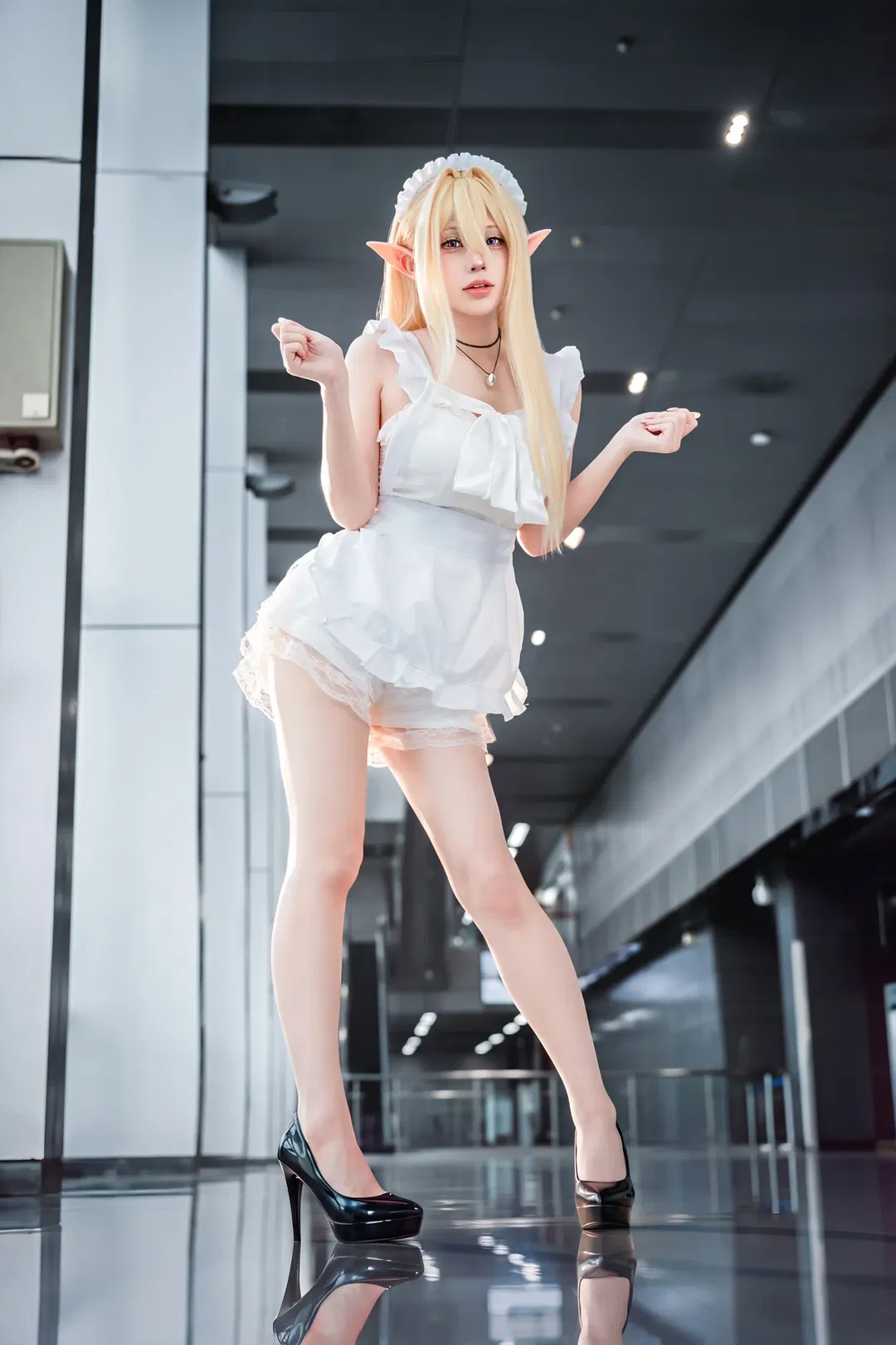 【金狮cos】碧蓝航线白色女仆装场照记录 - 第 1 张