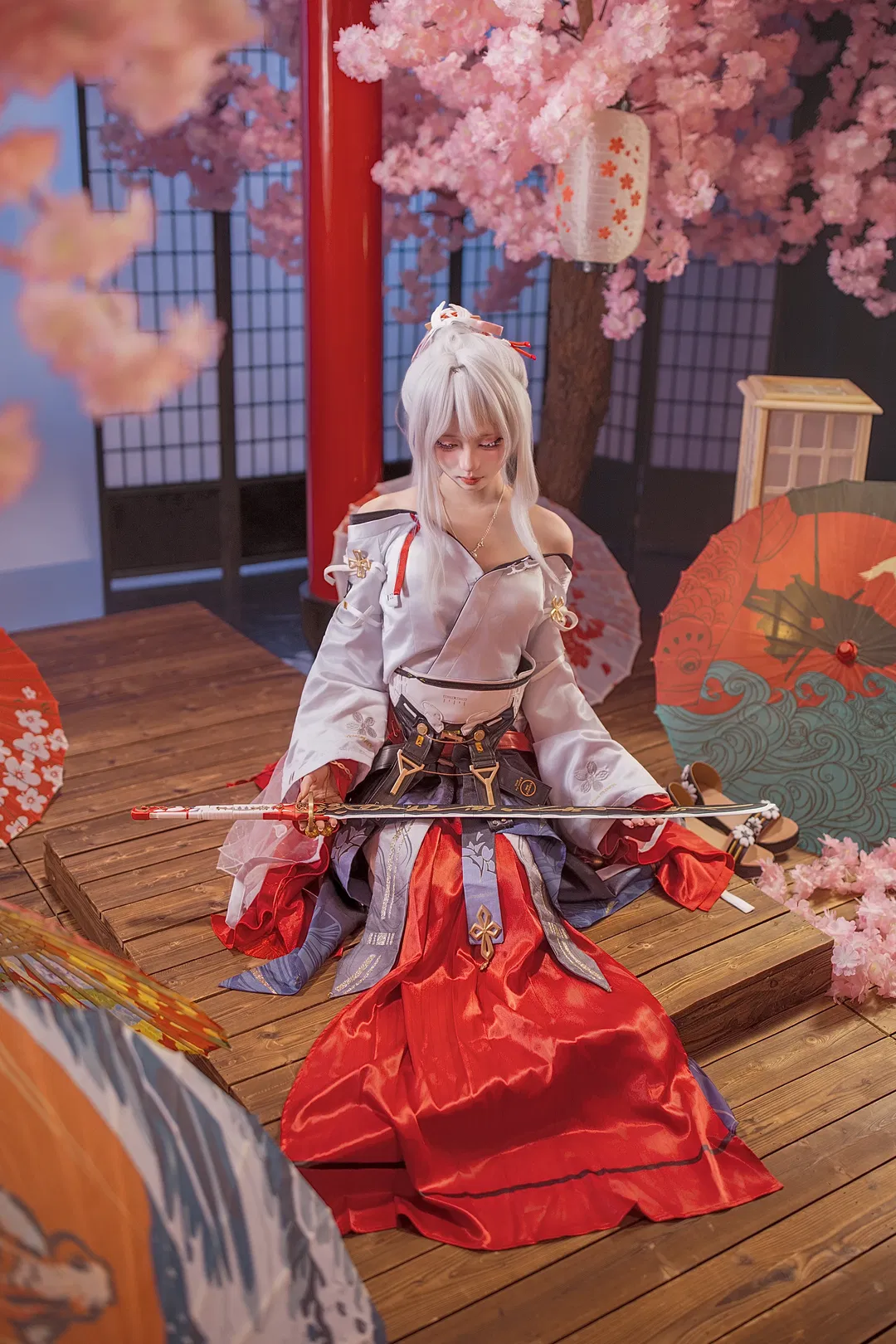 【緋雪cos】鳴潮同人產糧節的和風劍士拍攝記錄 - 第 2 張