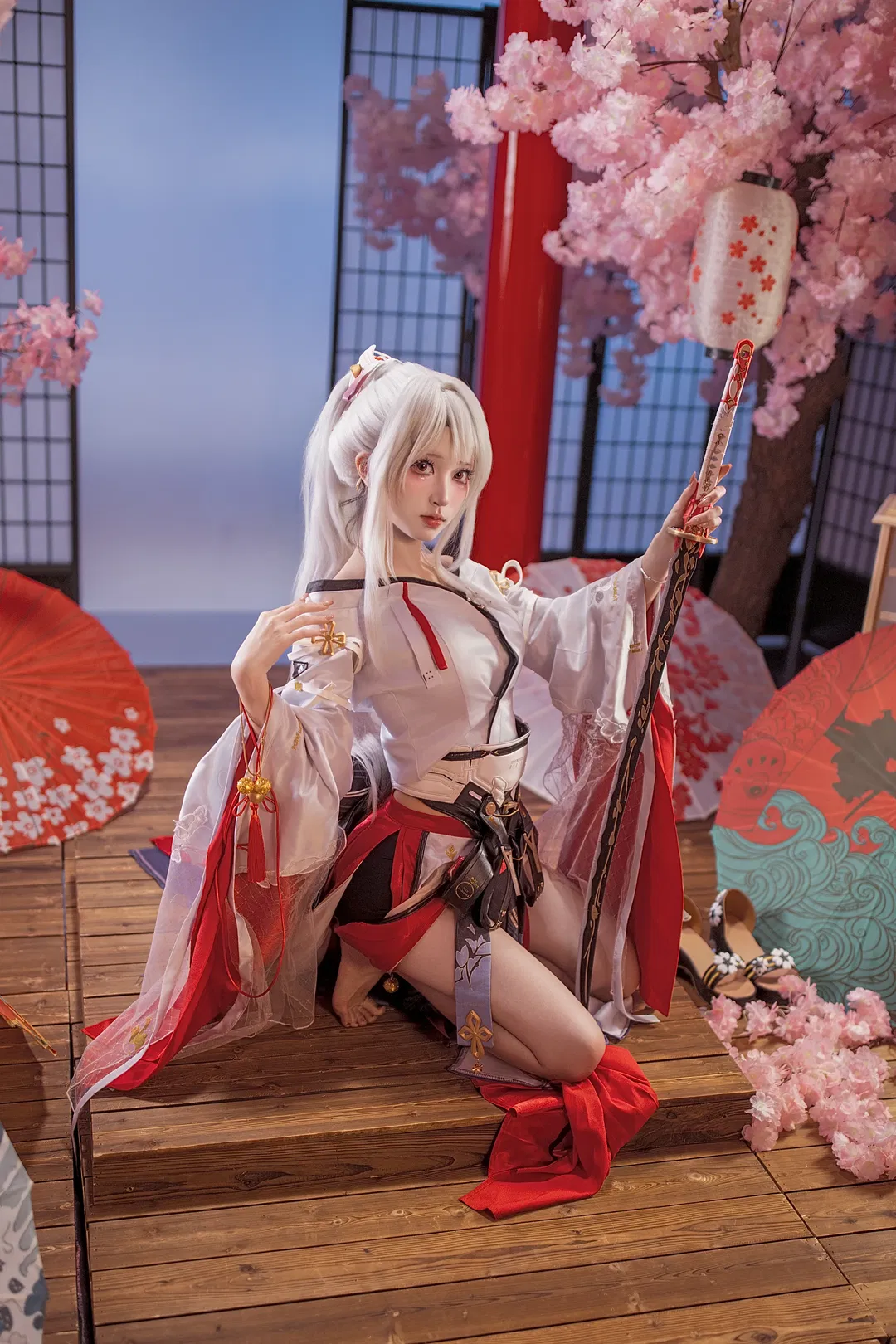 【緋雪cos】鳴潮同人產糧節的和風劍士拍攝記錄 - 第 5 張