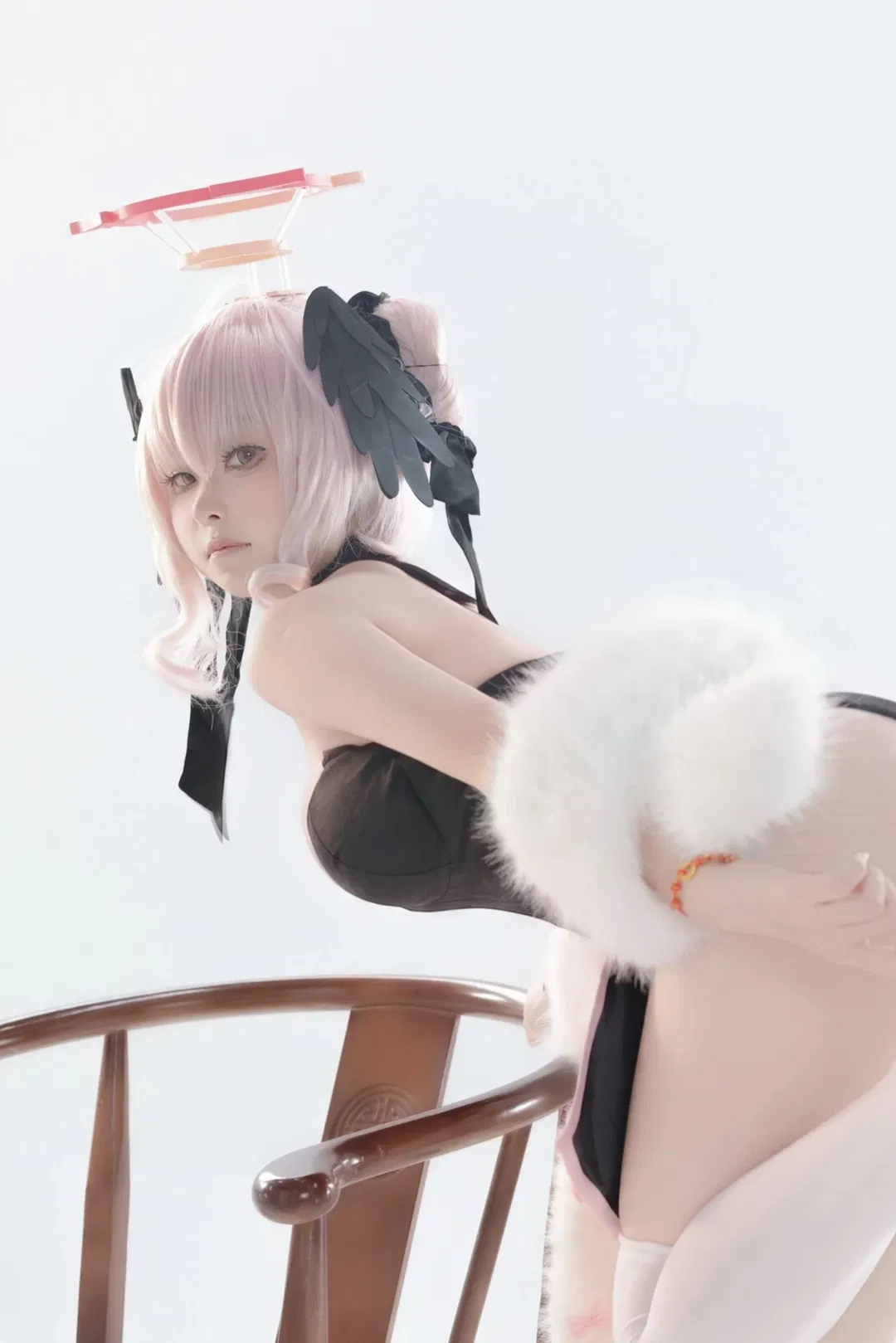 【下江小春cos】蔚蓝档案肉腿少女的旗袍出击 - 第 2 张