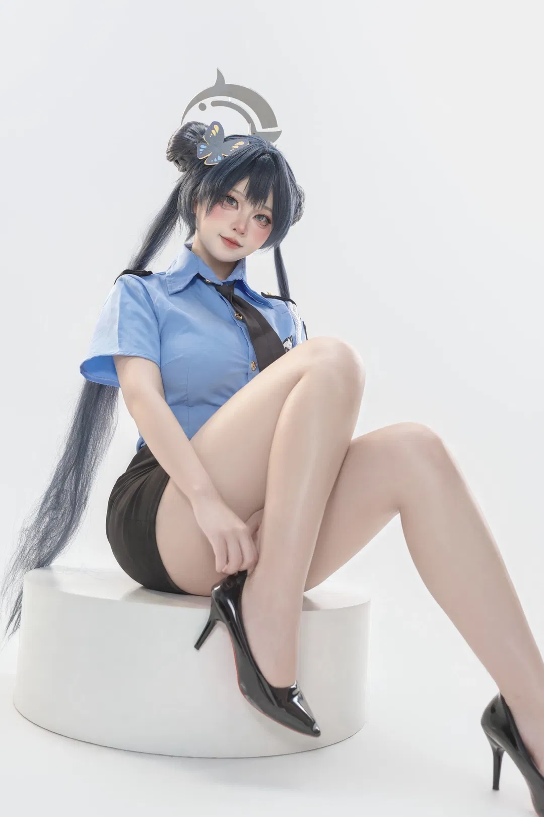 【妃咲cos】蔚蓝档案妃咲警官外勤打卡 - 第 3 张