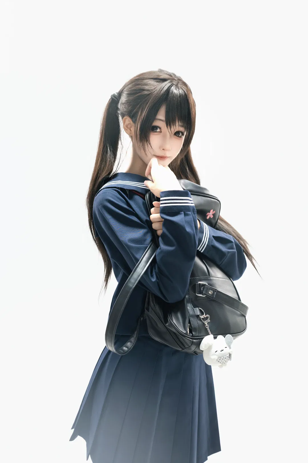 同人產糧節的雙馬尾學妹，JK水手服與厚黑絲的日常 - 第 3 張