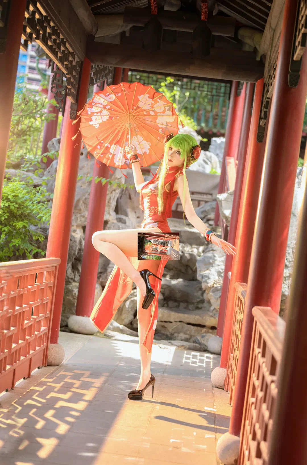 【c.c cos】反叛的鲁路修中华风旗袍写真 - 第 2 张