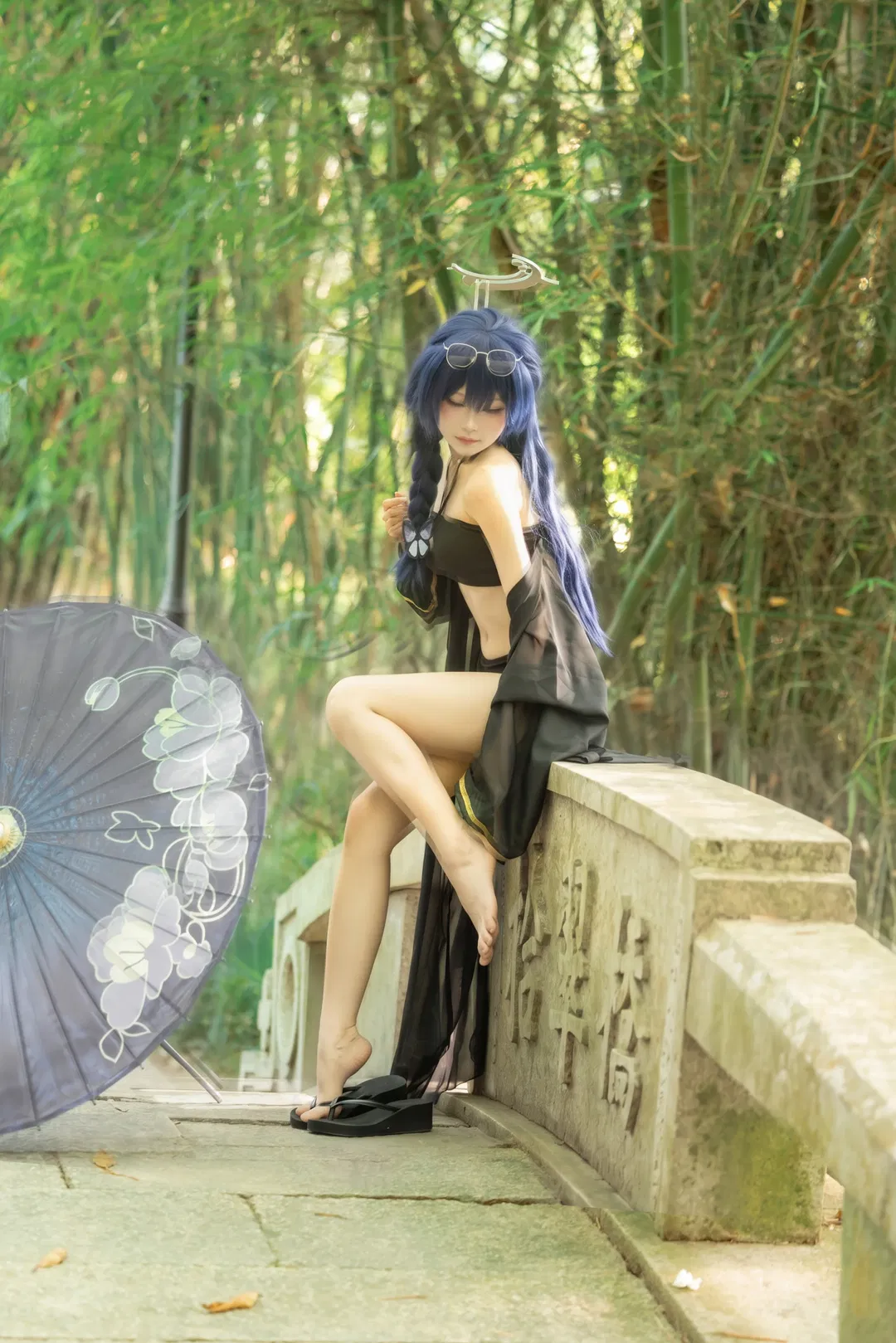 【妃咲cos】蔚蓝档案 门主大人的独处时光 - 第 2 张