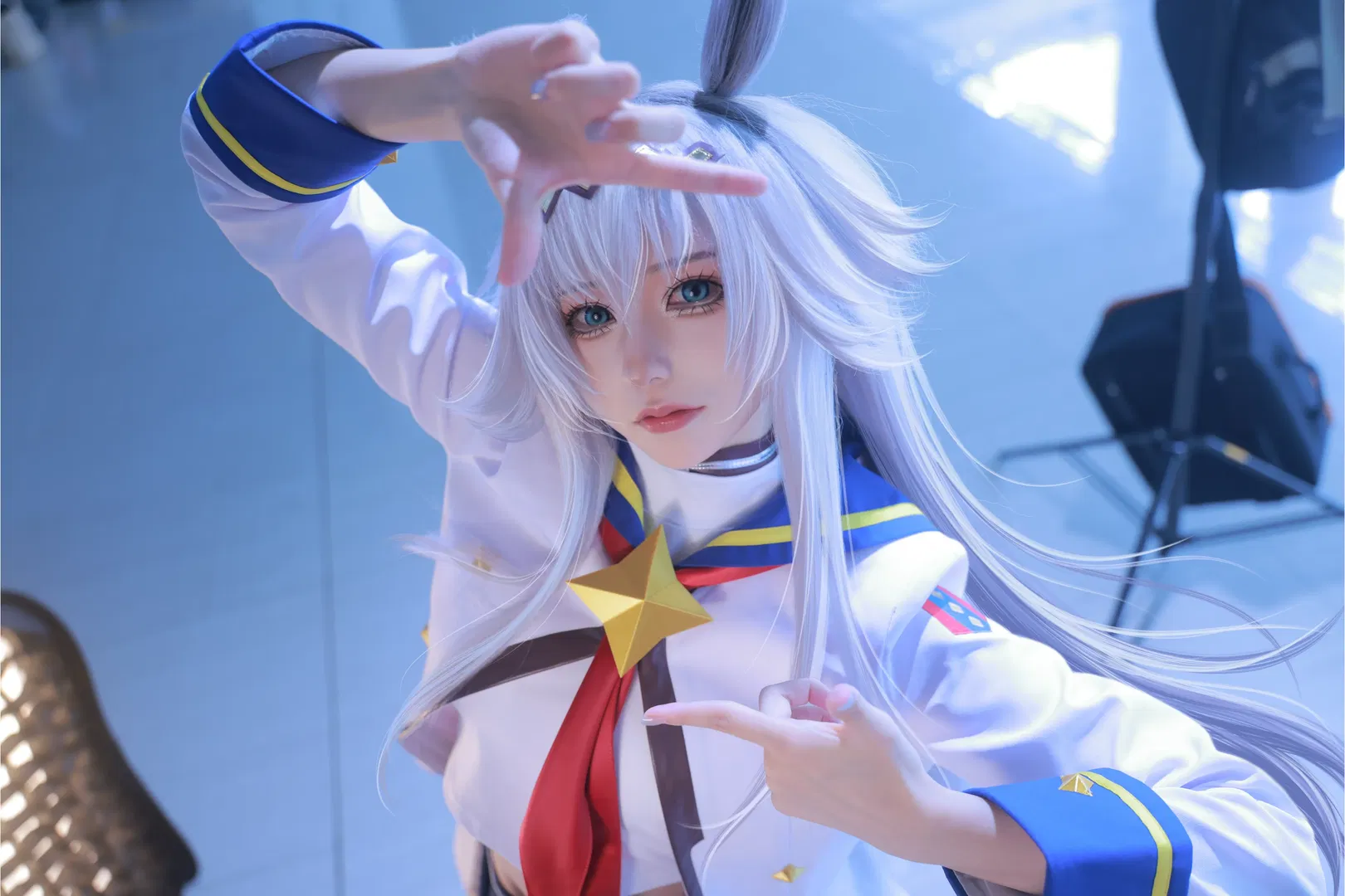 【小栗帽cos】赛马娘里的芦毛灰姑娘 - 第 1 张