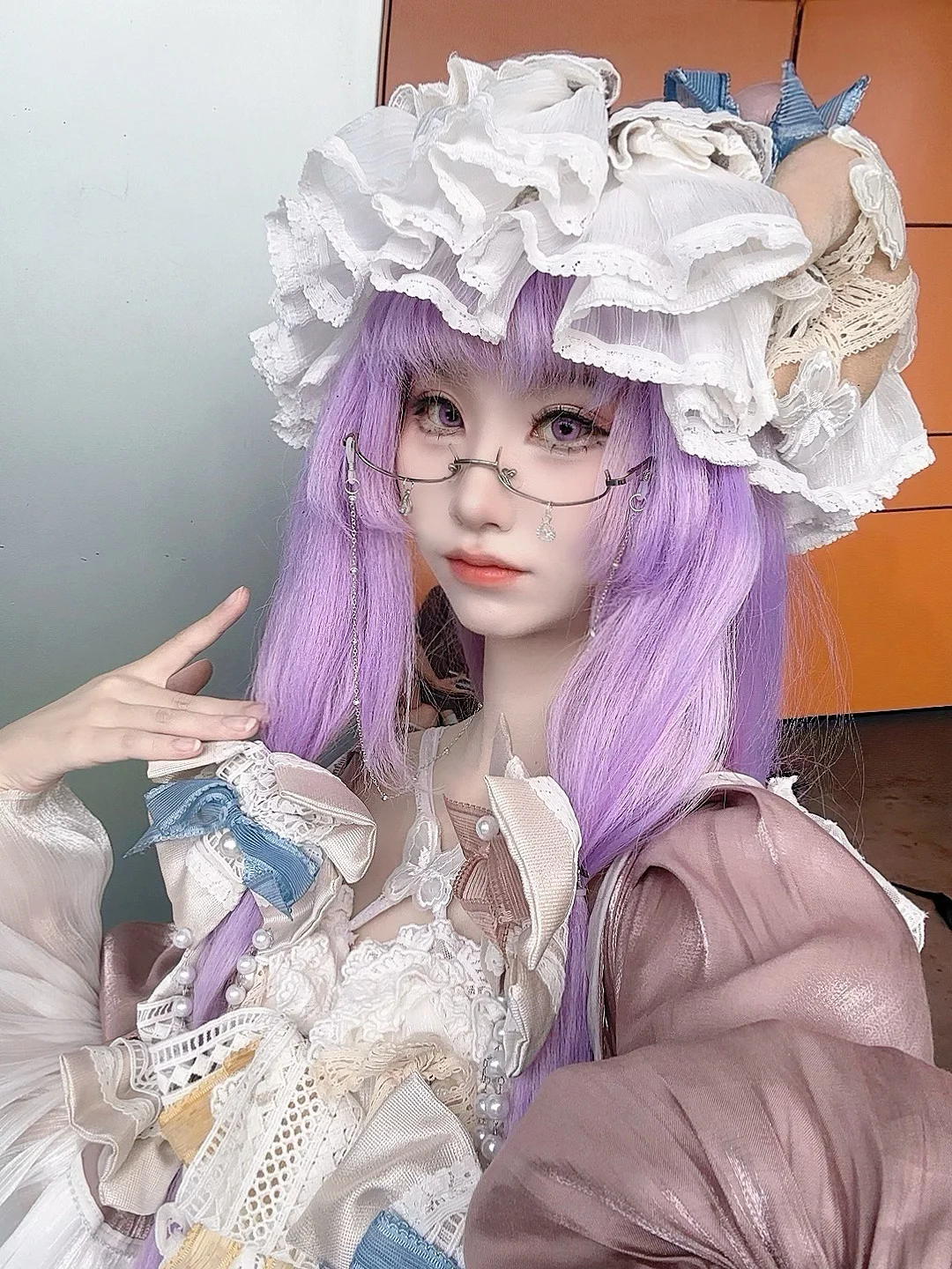 【帕秋莉cos】东方project漫展出行，图书馆少女的CICF记录 - 第 1 张