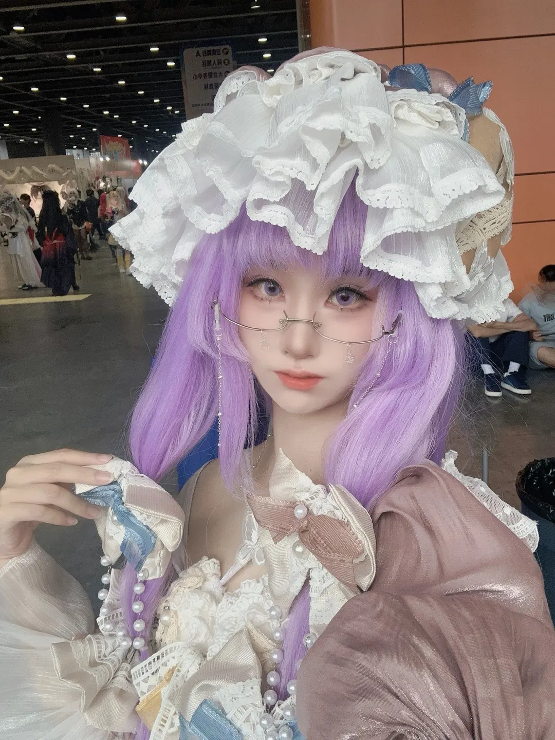 【帕秋莉cos】东方project漫展出行，图书馆少女的CICF记录 - 第 2 张